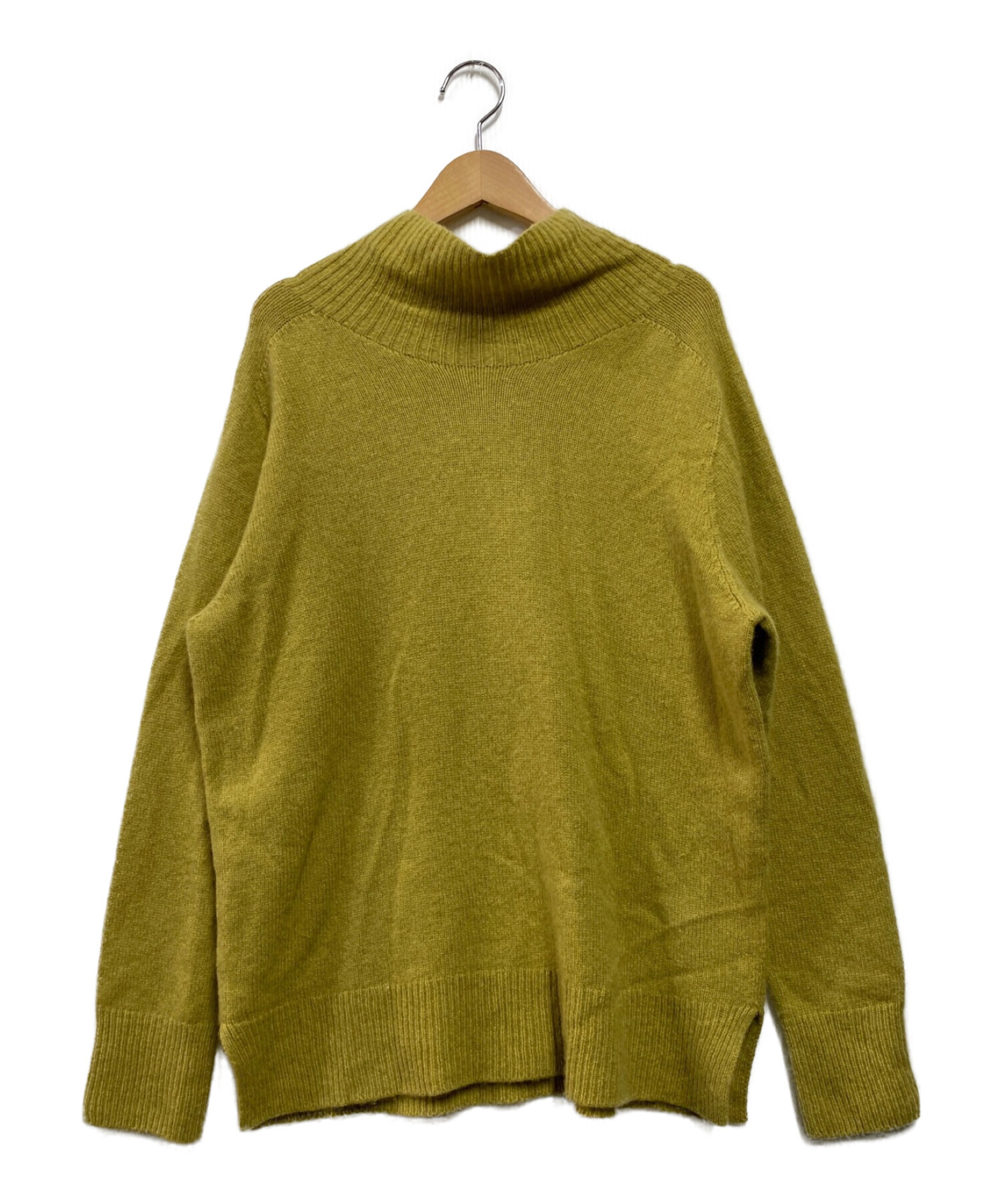 マーガレットハウエル　ハイネックニット　ウール　カシミヤ MARGARET HOWELL - 2019美品マーガレットハウエル☆ウールカシミヤ