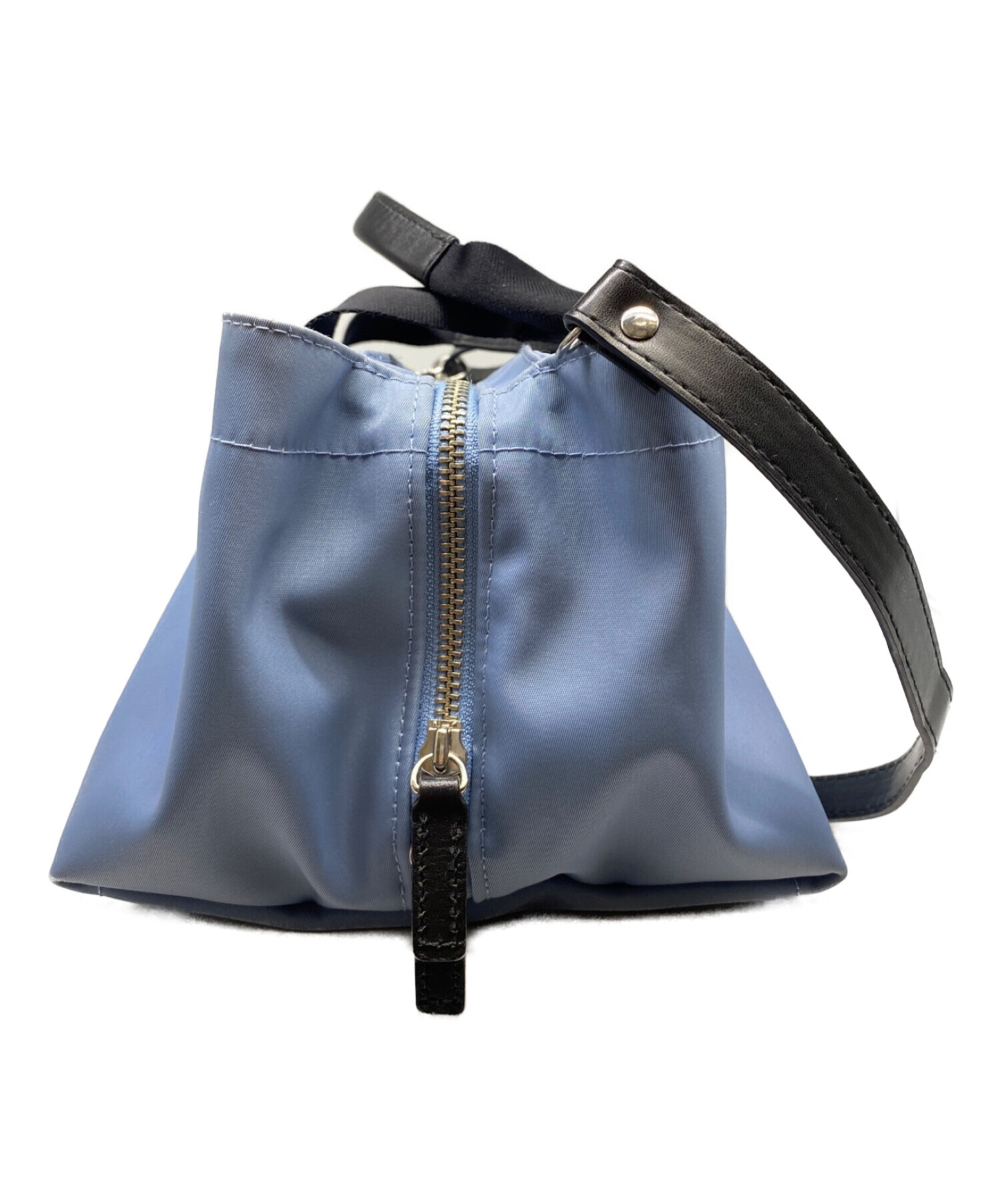 【良品】JIL SANDER レザー トートバッグ 2way ネイビー JILSANDER NAVY トートバッグ JIL SANDER ジルサンダー NAVY ネイビー