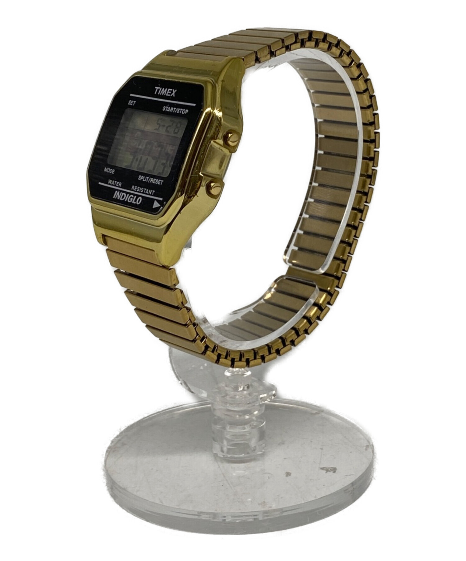 カラー即納 19fw Supreme Timex Digital Watch gold