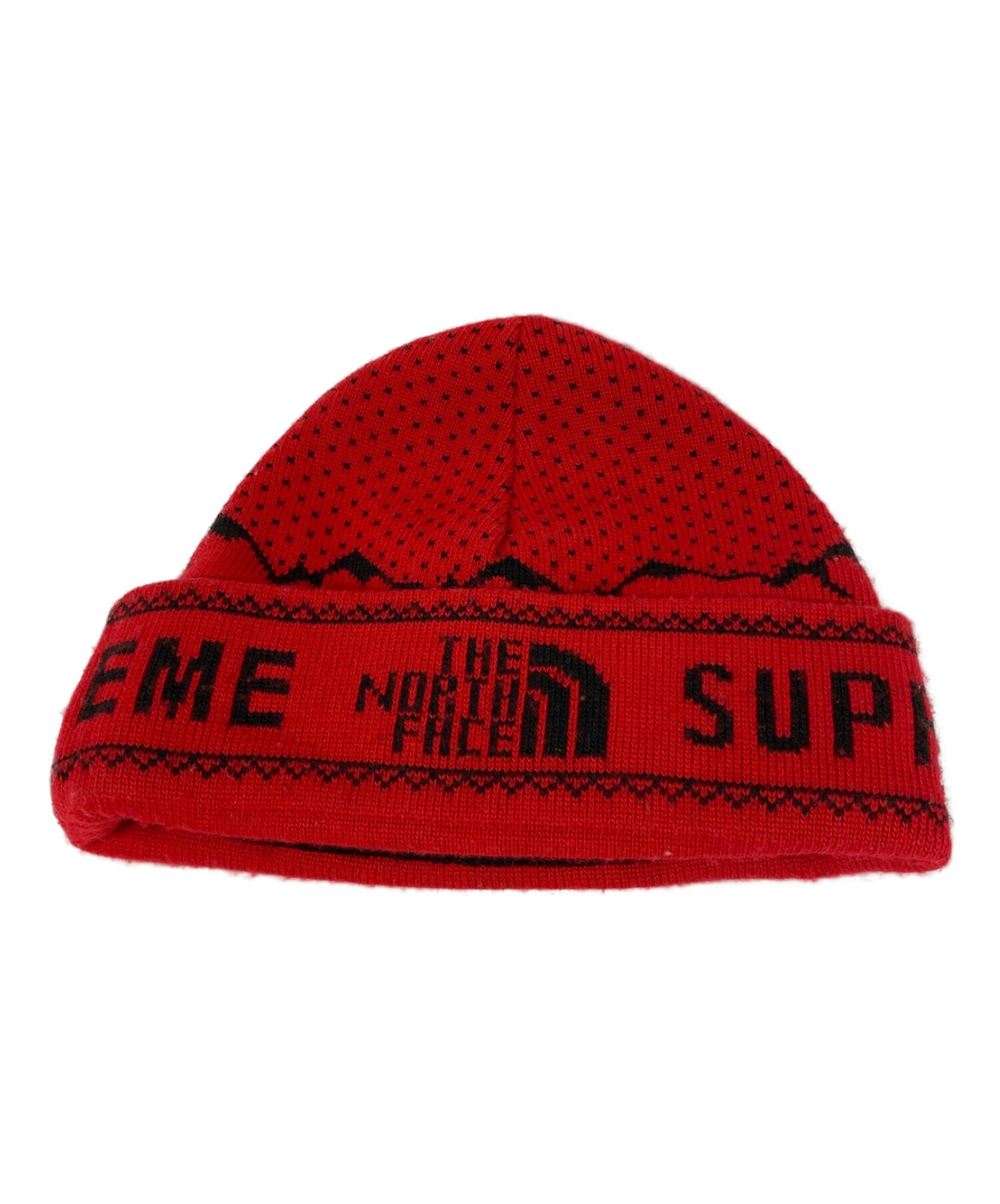 Supreme　THE NORTH FACE　ビーニー　レッド