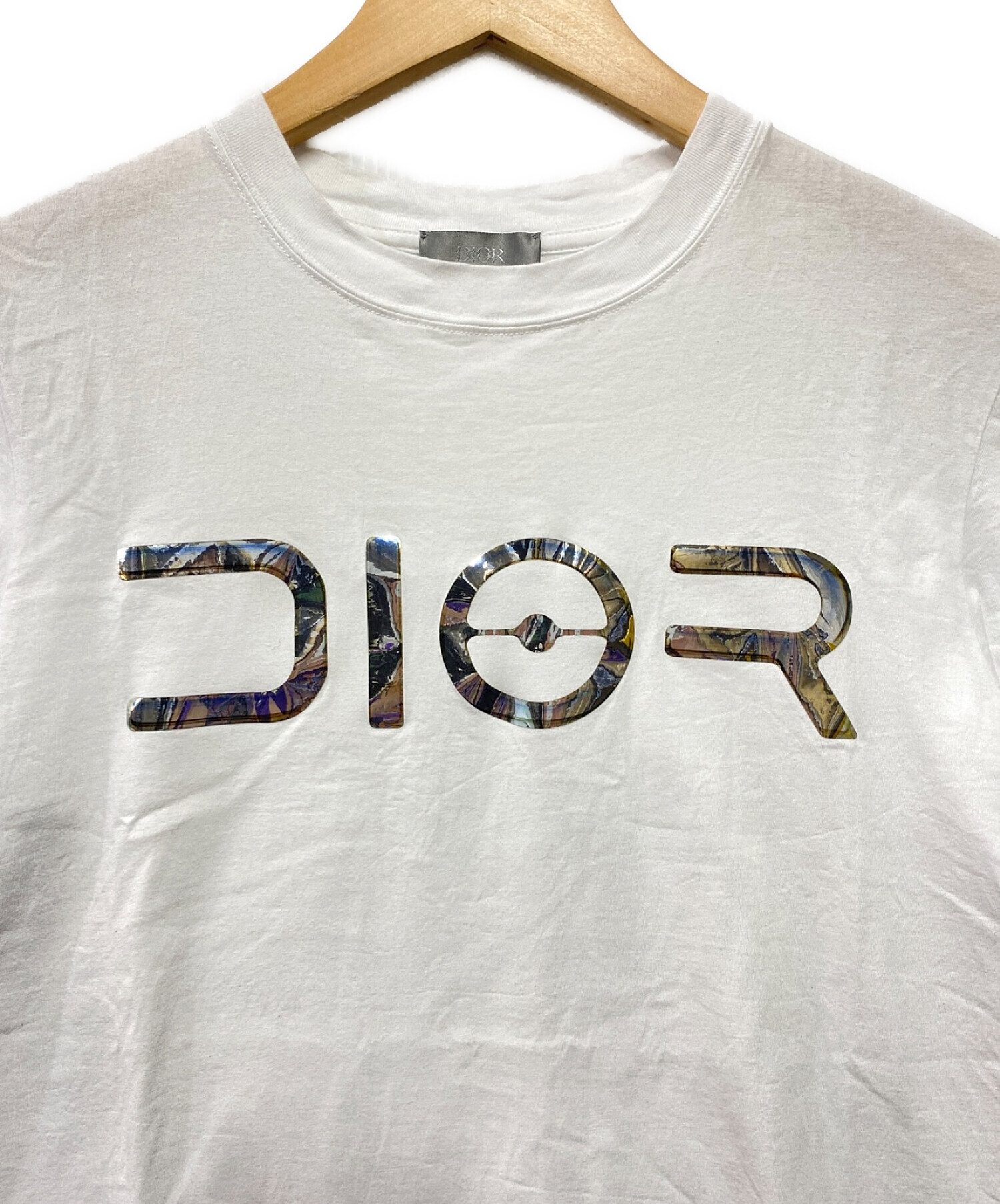 正規 18SS Dior Homme ディオールオム デザートローズ Tシャツ