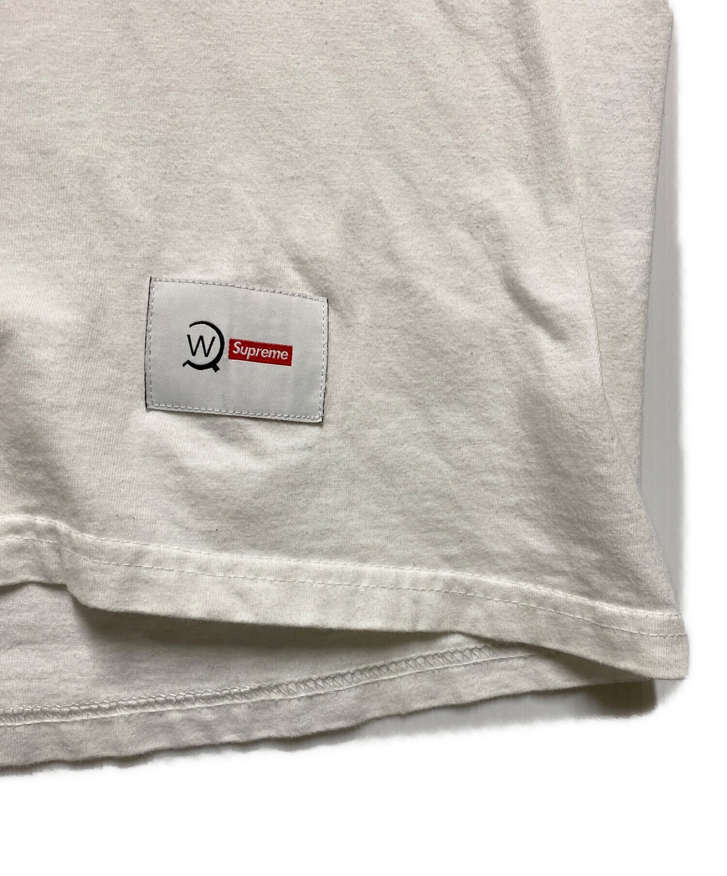 SUPREME (シュプリーム) WTAPS (ダブルタップス) Sic'em Tシャツ ホワイト サイズ:L