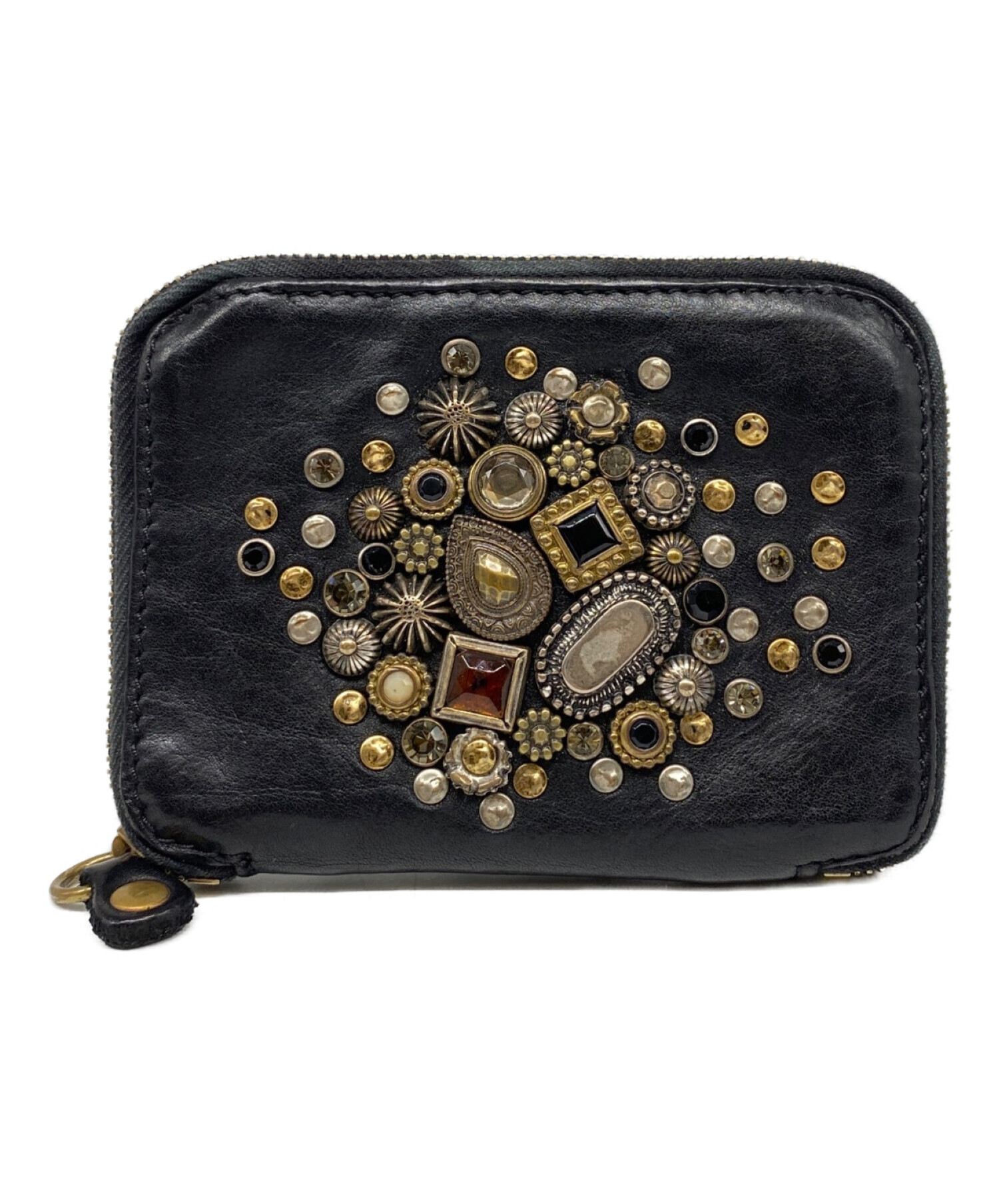 CAMPOMAGGI カンポマッジ スタッズミニウォレット 財布