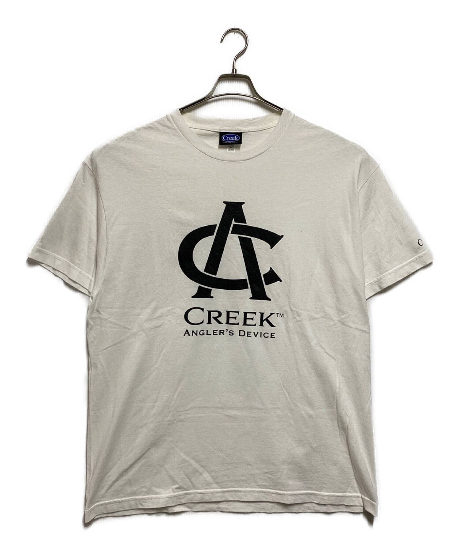 Creek Angler's Device (クリークアングラーズデヴァイス) Primary Logo Tee ホワイト サイズ:XL