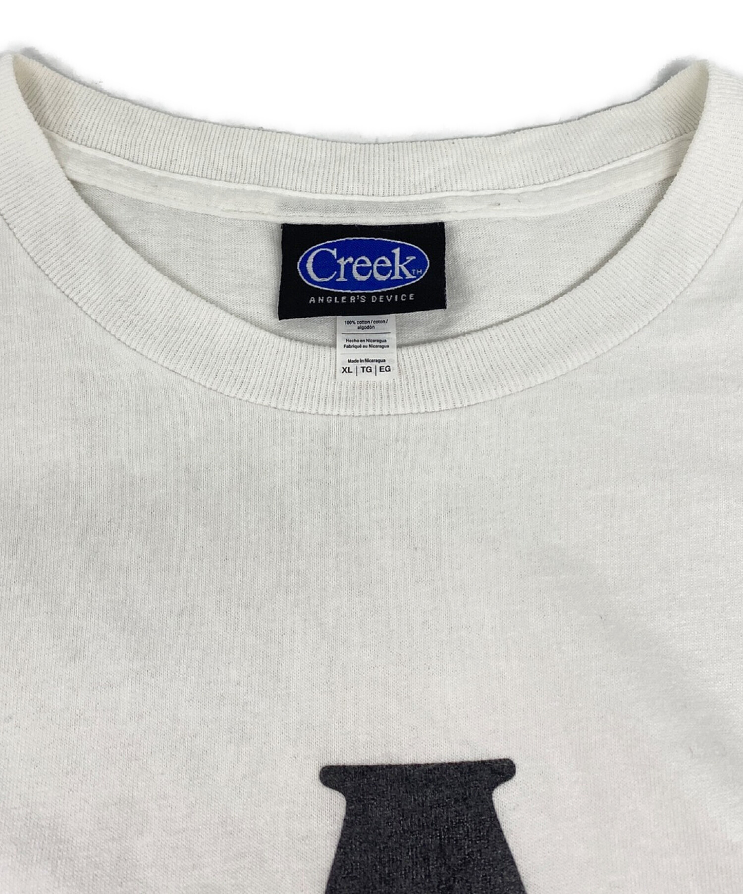 creek angler's device tシャツ XL ホワイト