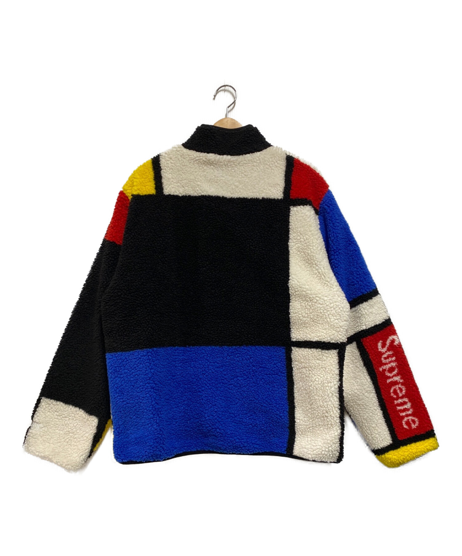 SUPREME (シュプリーム) Reversible Colorblocked Fleece Jacket マルチカラー サイズ:L