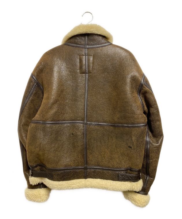 90s B-3 LUCKYSTRIKE ラッキーストライクムートンジャケット