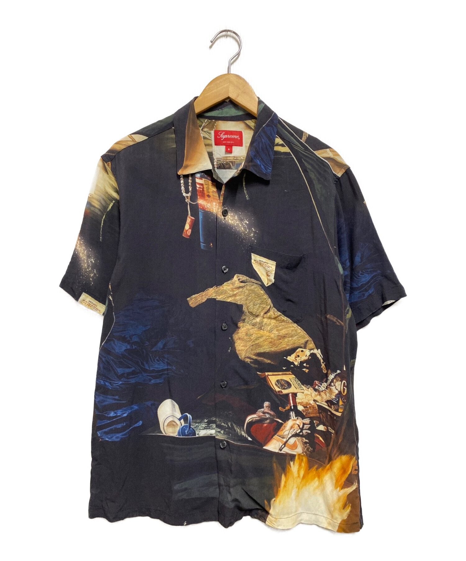 中古・古着通販】SUPREME (シュプリーム) Firecracker Rayon Shirt 