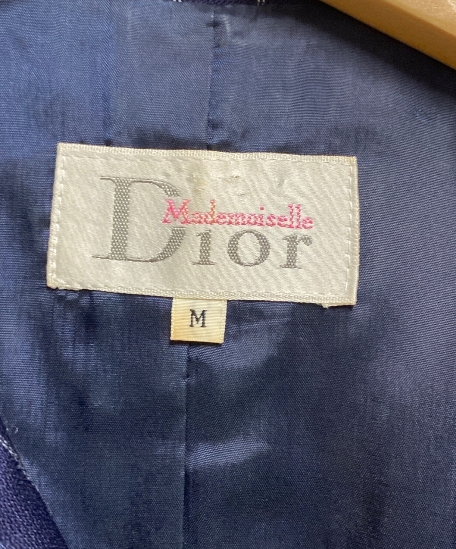 Mademoiselle Dior　ジャケット＆ワンピース　Mサイズ裏地キュプラ100%