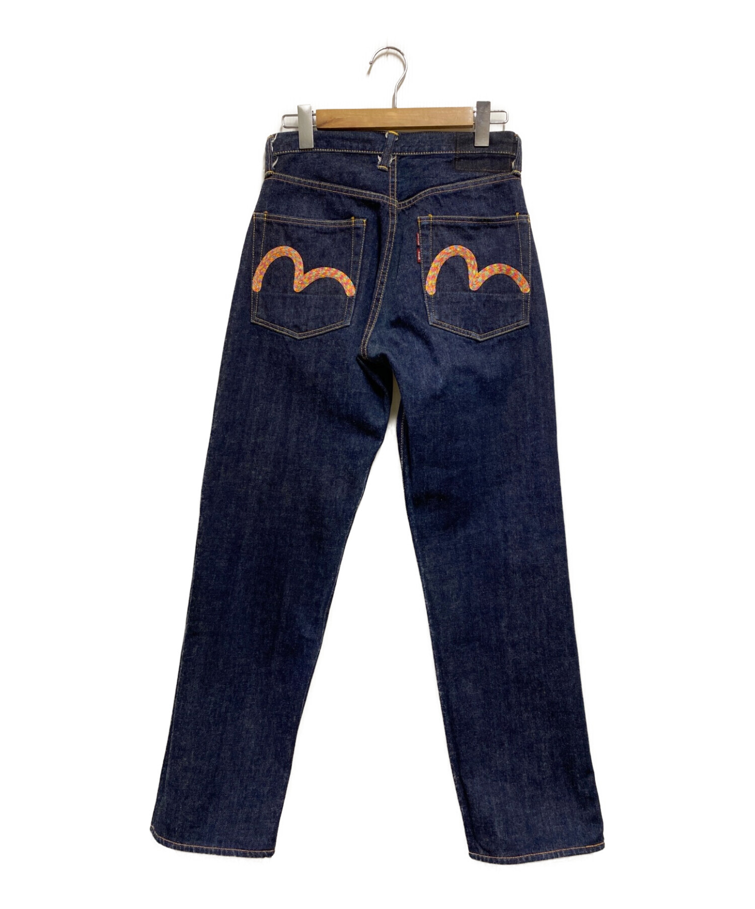 中古・古着通販】EVISU (エビス) N2カモメ刺繍デニムパンツ インディゴ evisu  エビスNo.2    カモメヴィンテージ古着