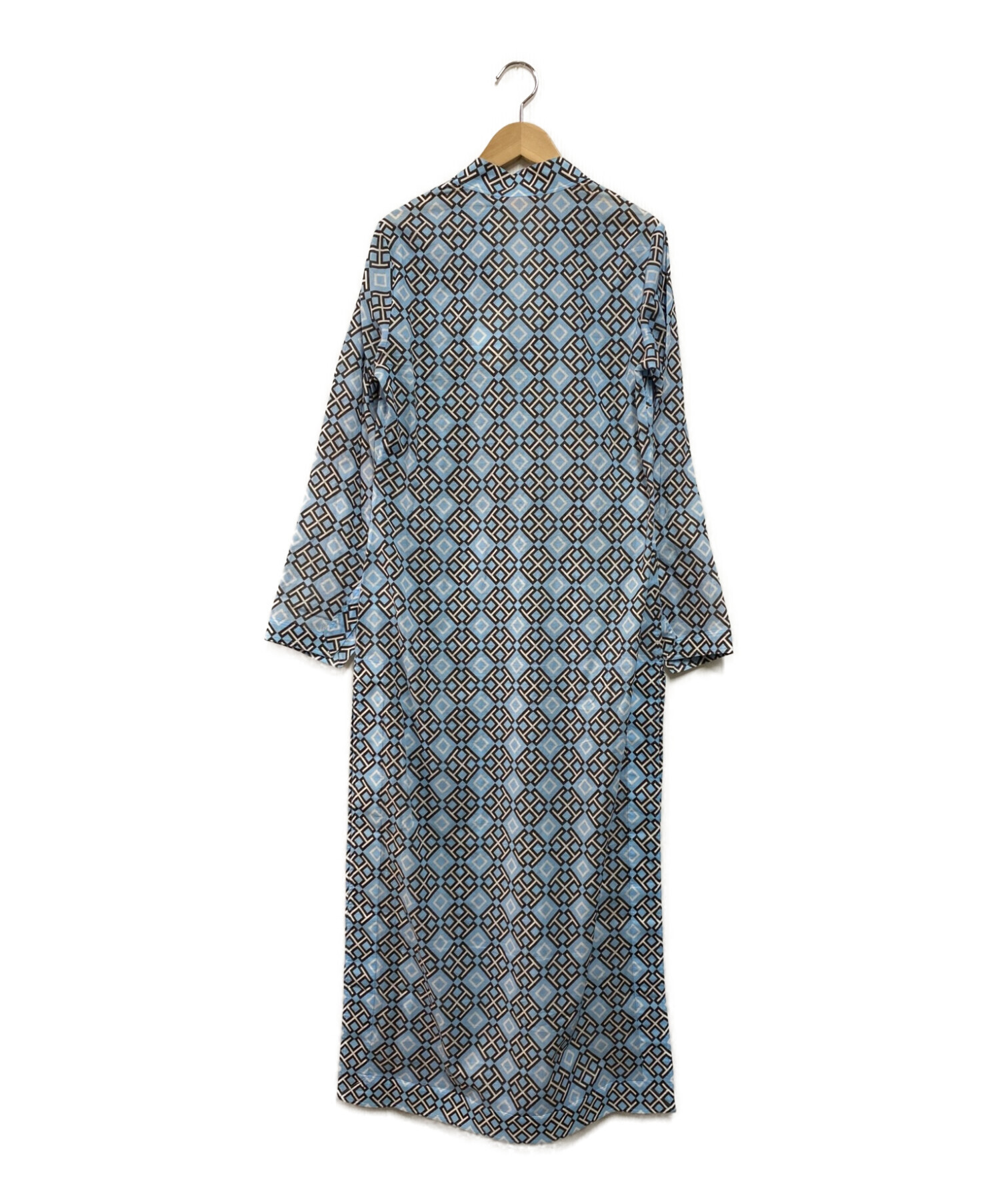 中古・古着通販】TORY BURCH (トリーバーチ) ワンピース ブルー  