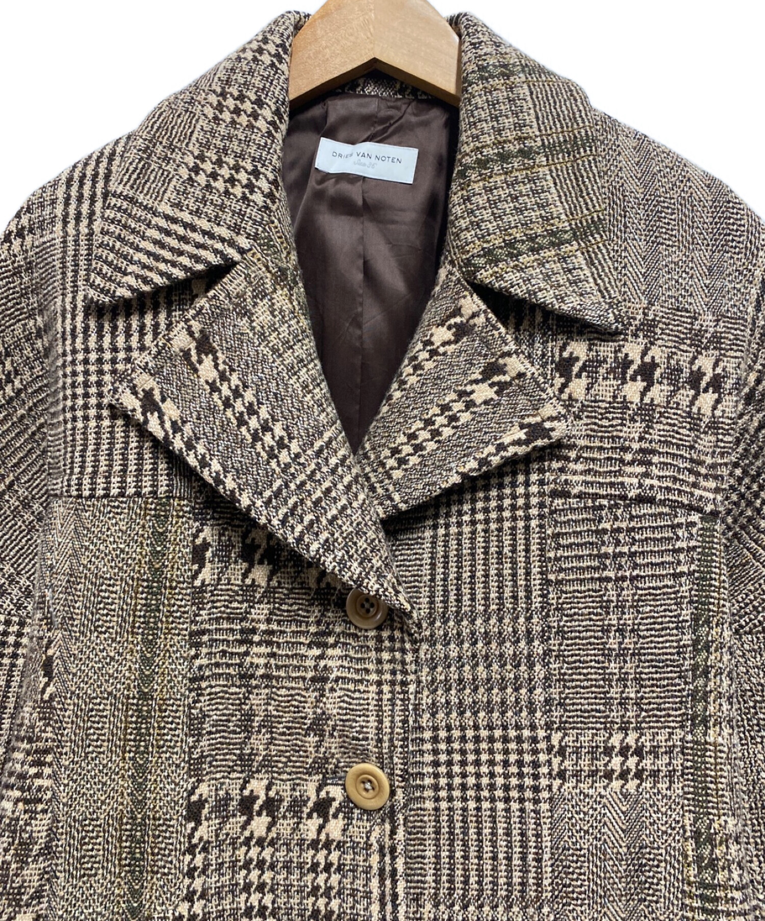 DRIES VAN NOTENツイードジャケット 【公式通販】