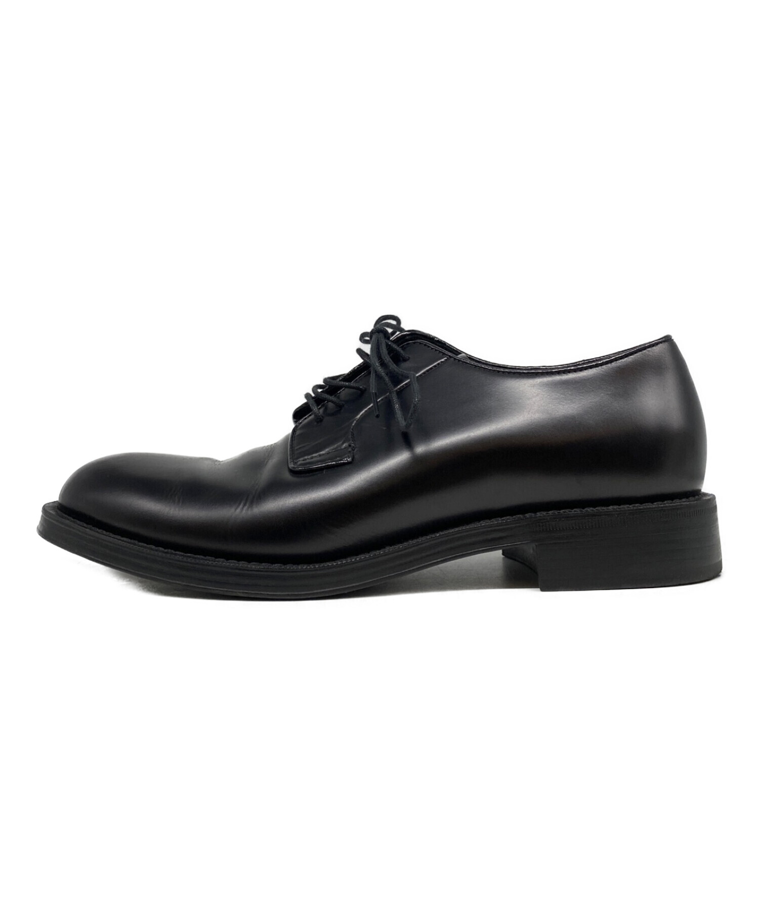 中古・古着通販】PRADA (プラダ) プレーントゥレザードレスシューズ 