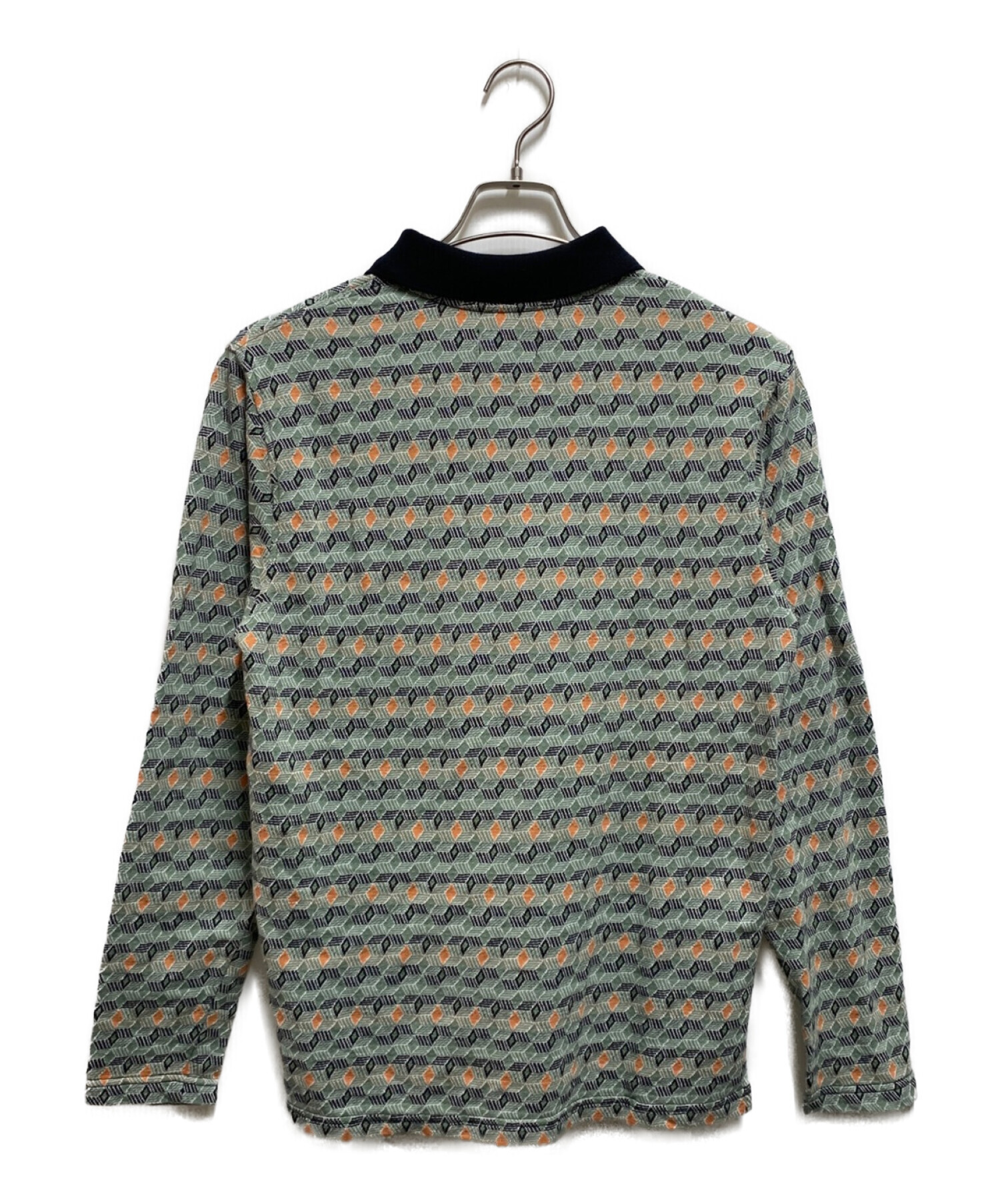stussy)STUSSY DIAMOND PATTERN POLO