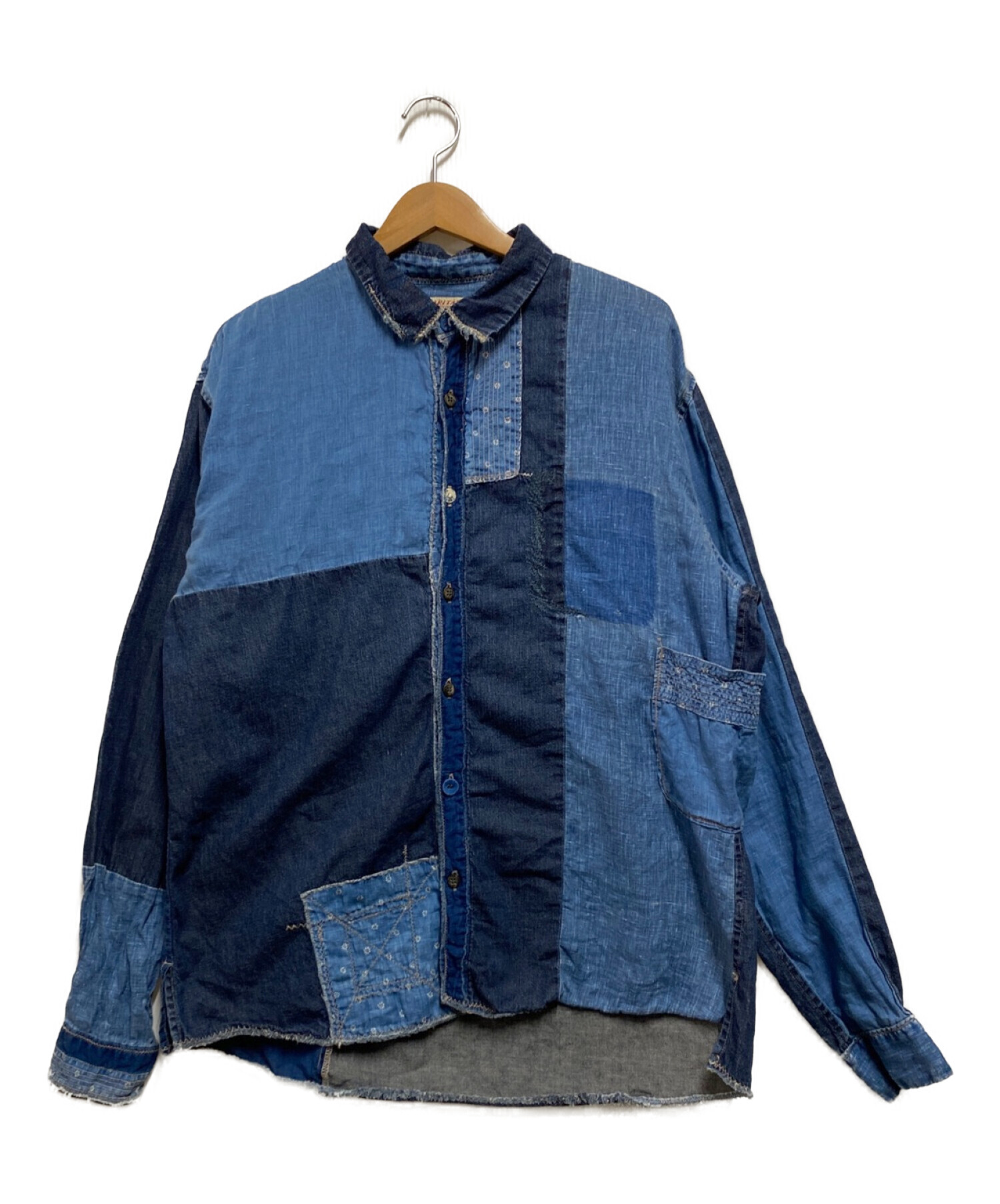 KAPITAL パッチワークデニムシャツ KAPITAL パッチワーク デニムシャツ