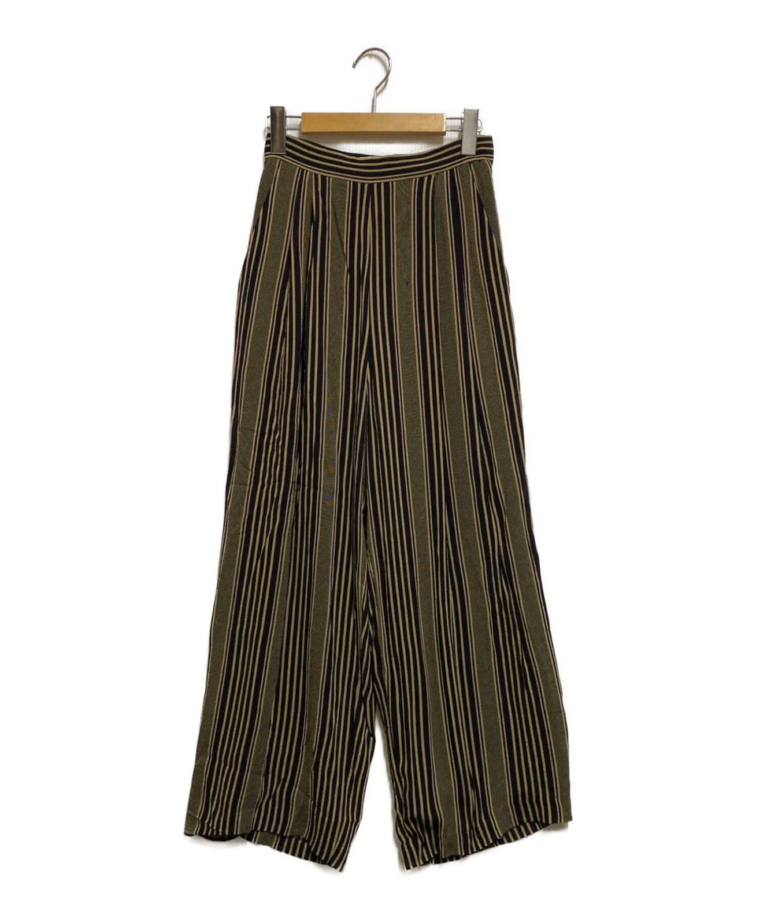 中古・古着通販】TODAYFUL (トゥデイフル) Georgette Stripe Trousers  