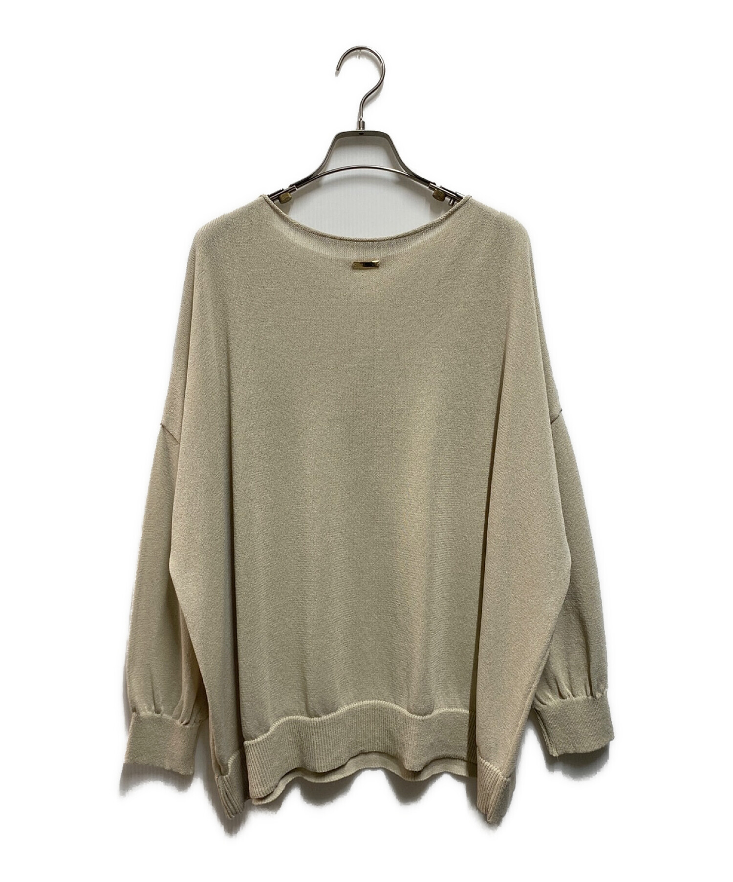 中古・古着通販】Loungedress (ラウンジドレス) 和紙天竺ニット 