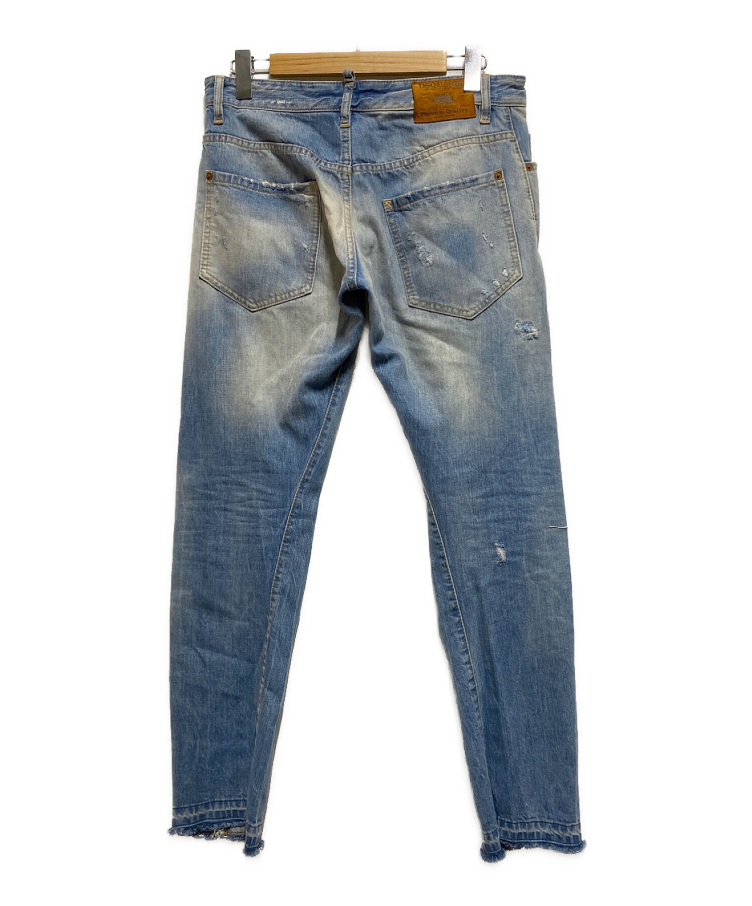 中古・古着通販】DSQUARED2 (ディースクエアード) クラッシュデニム 