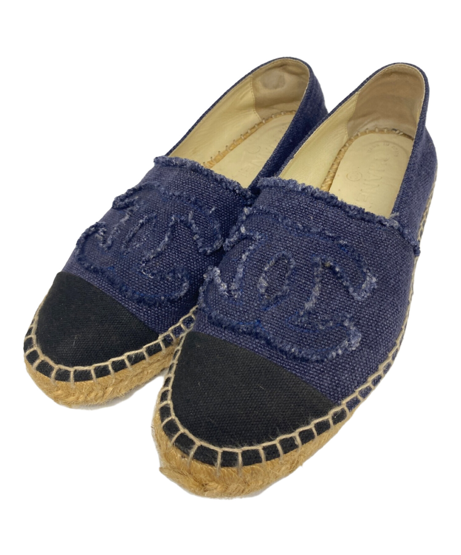 中古・古着通販】CHANEL (シャネル) ココマーク エスパドリーユ  