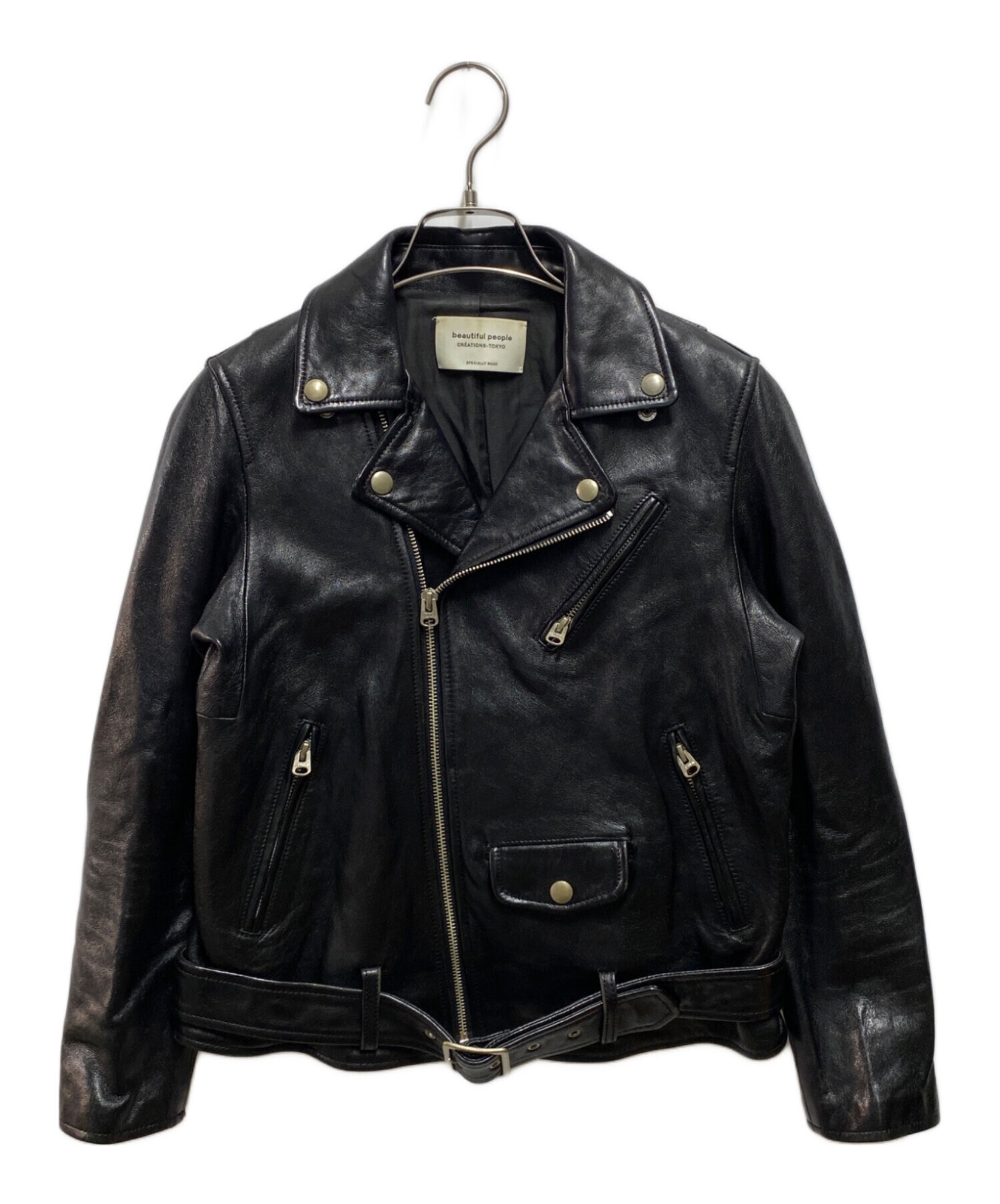 beautiful people ライダースジャケット 180 中古・古着通販 beautiful people ライダースジャケット 180 中古・古着通販