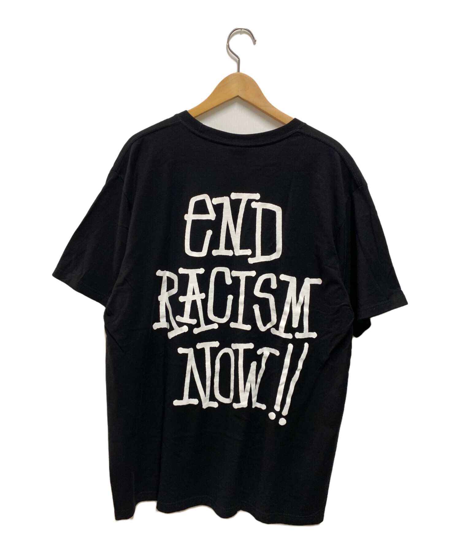 中古・古着通販】stussy (ステューシー) Stand Firm T-shirt ブラック 