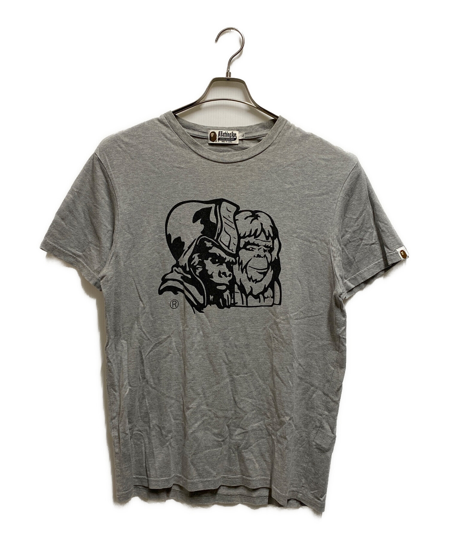 中古・古着通販】A BATHING APE (アベイシングエイプ) プリントTシャツ 