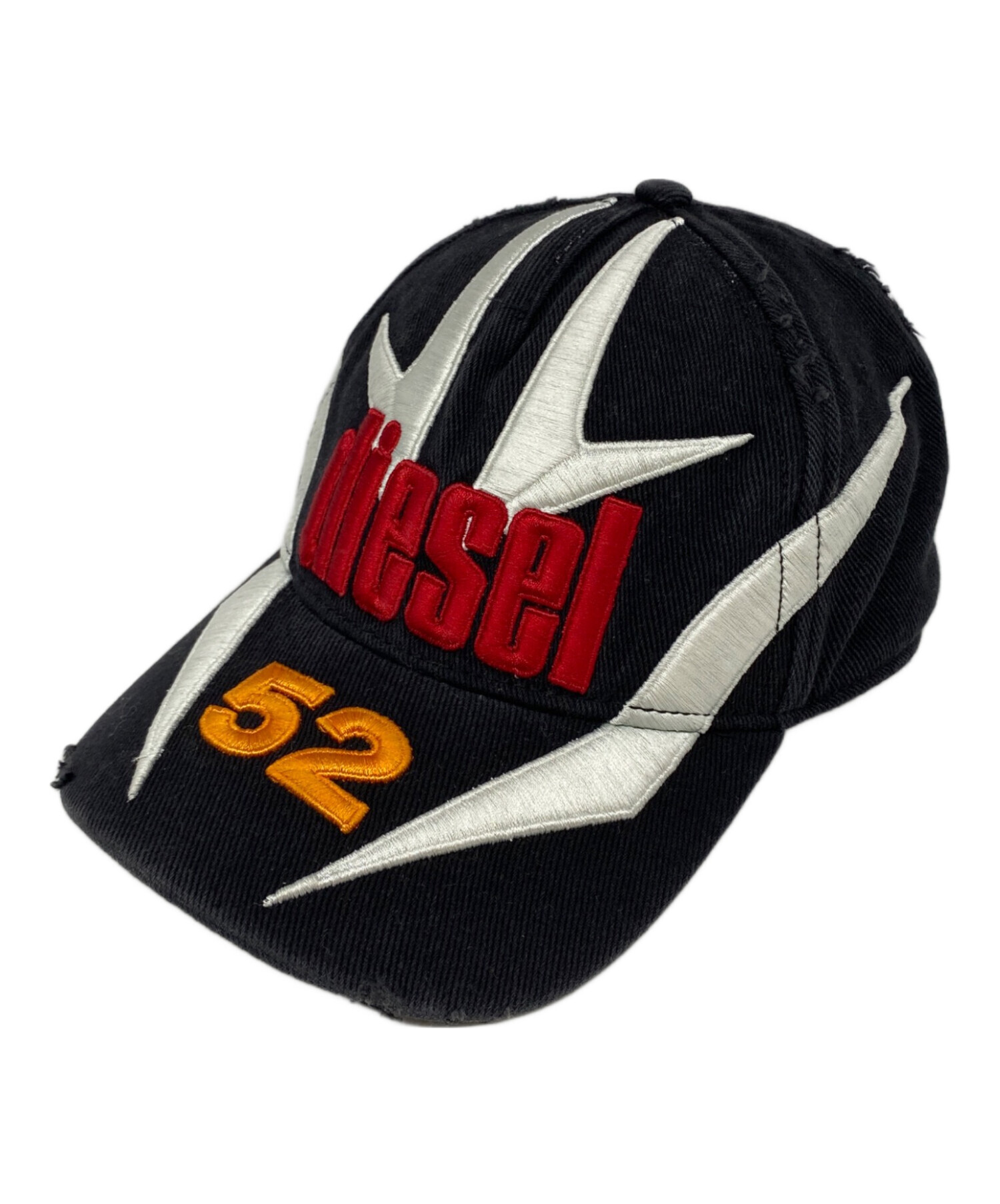 中古・古着通販】DIESEL (ディーゼル) レーシングキャップ ブラック 
