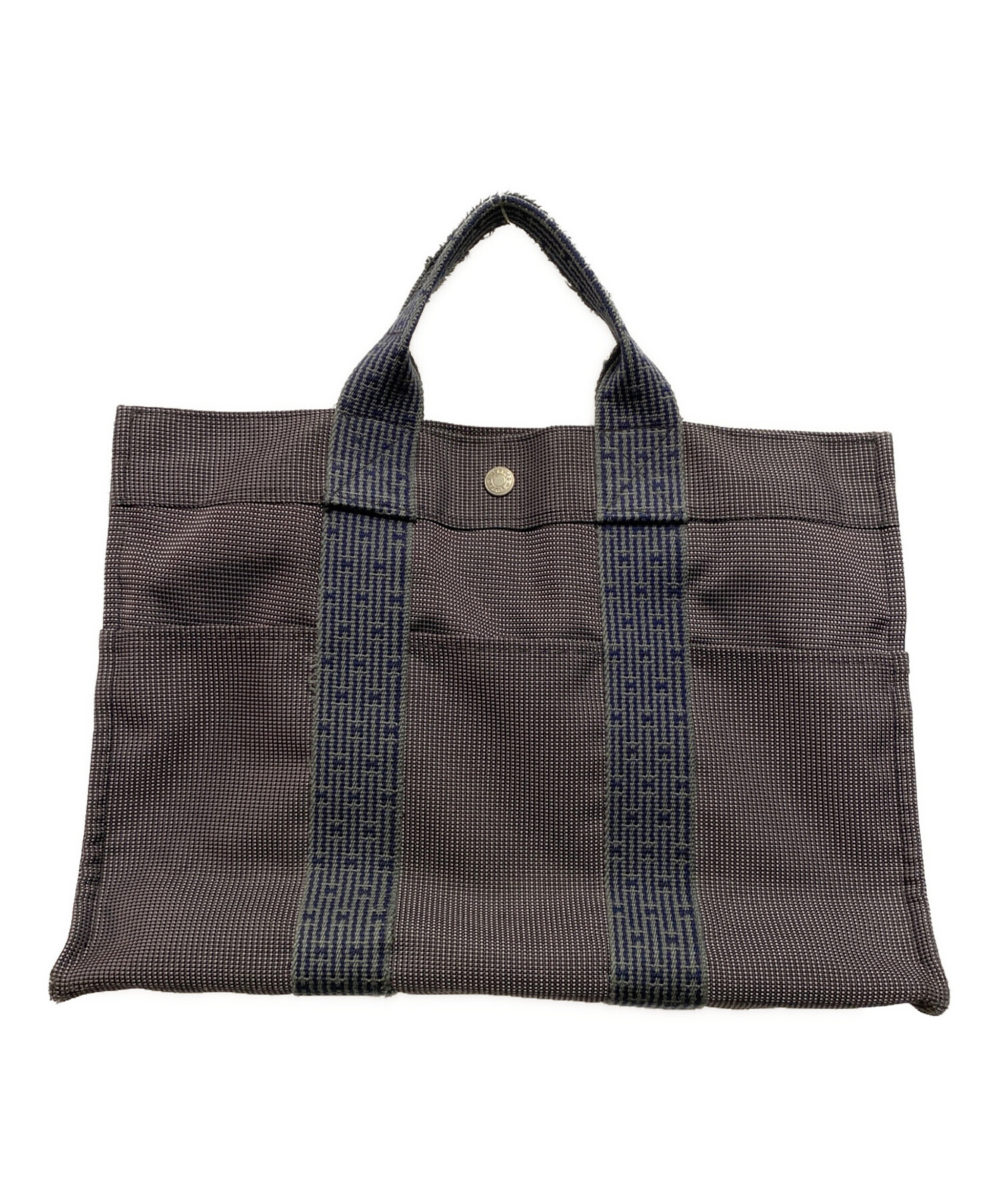 こ*ち様 エルメス エールラインMMトートバッグ グレー＆ 茶色のセット