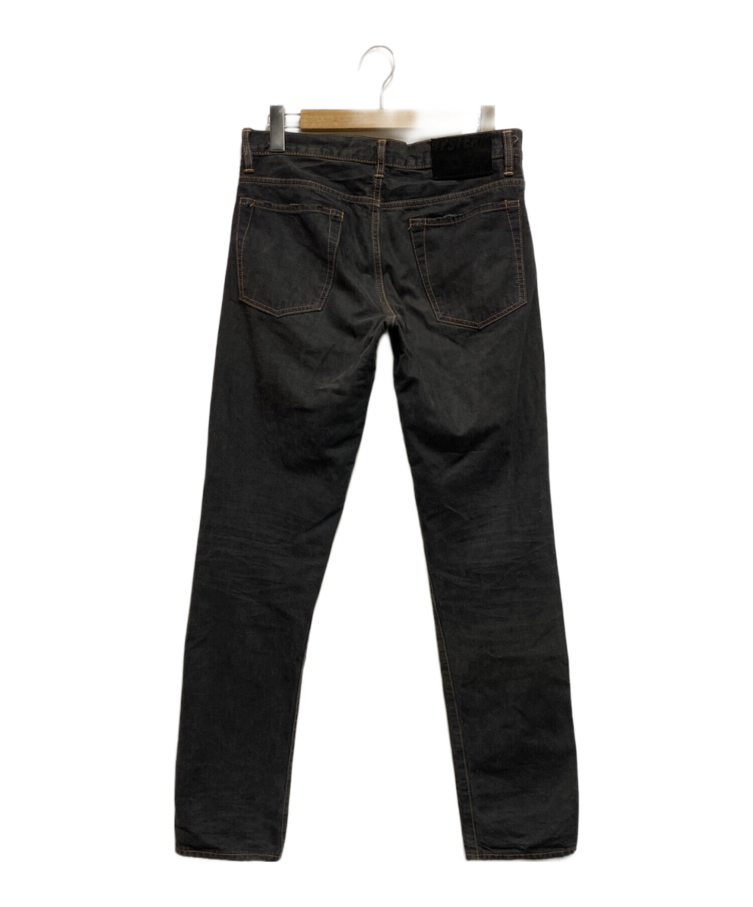 HYSTERIC GLAMOURヒステリックグラマーブラックデニムスタッズ