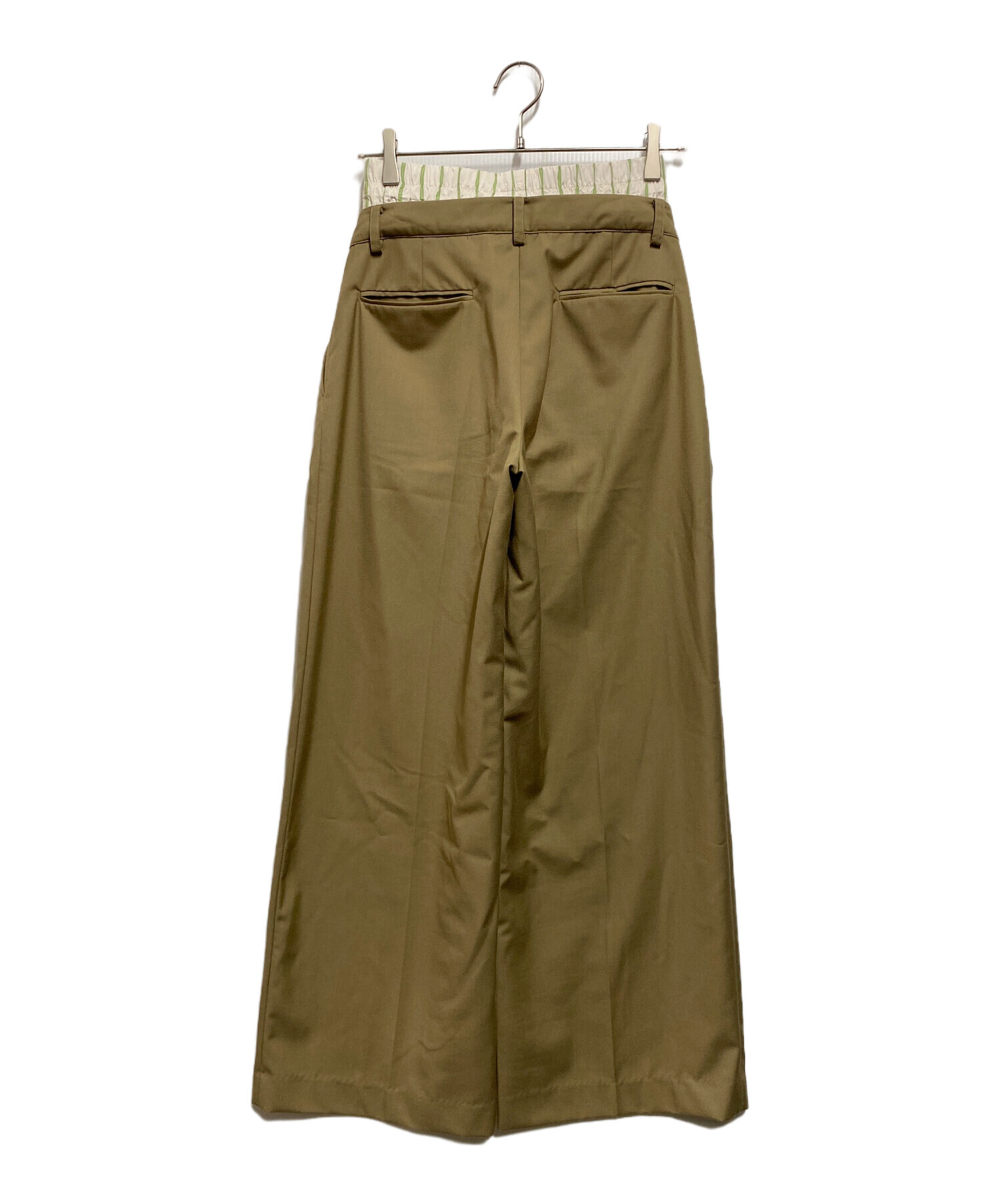 中古・古着通販】TODAYFUL (トゥデイフル) Double Waist Trousers  