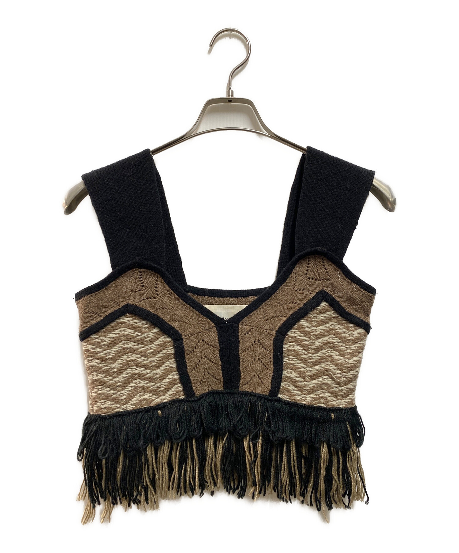 トップス TODAYFUL Jacquard Fringe Bustier TODAYFUL Jacquard Fringe Bustier