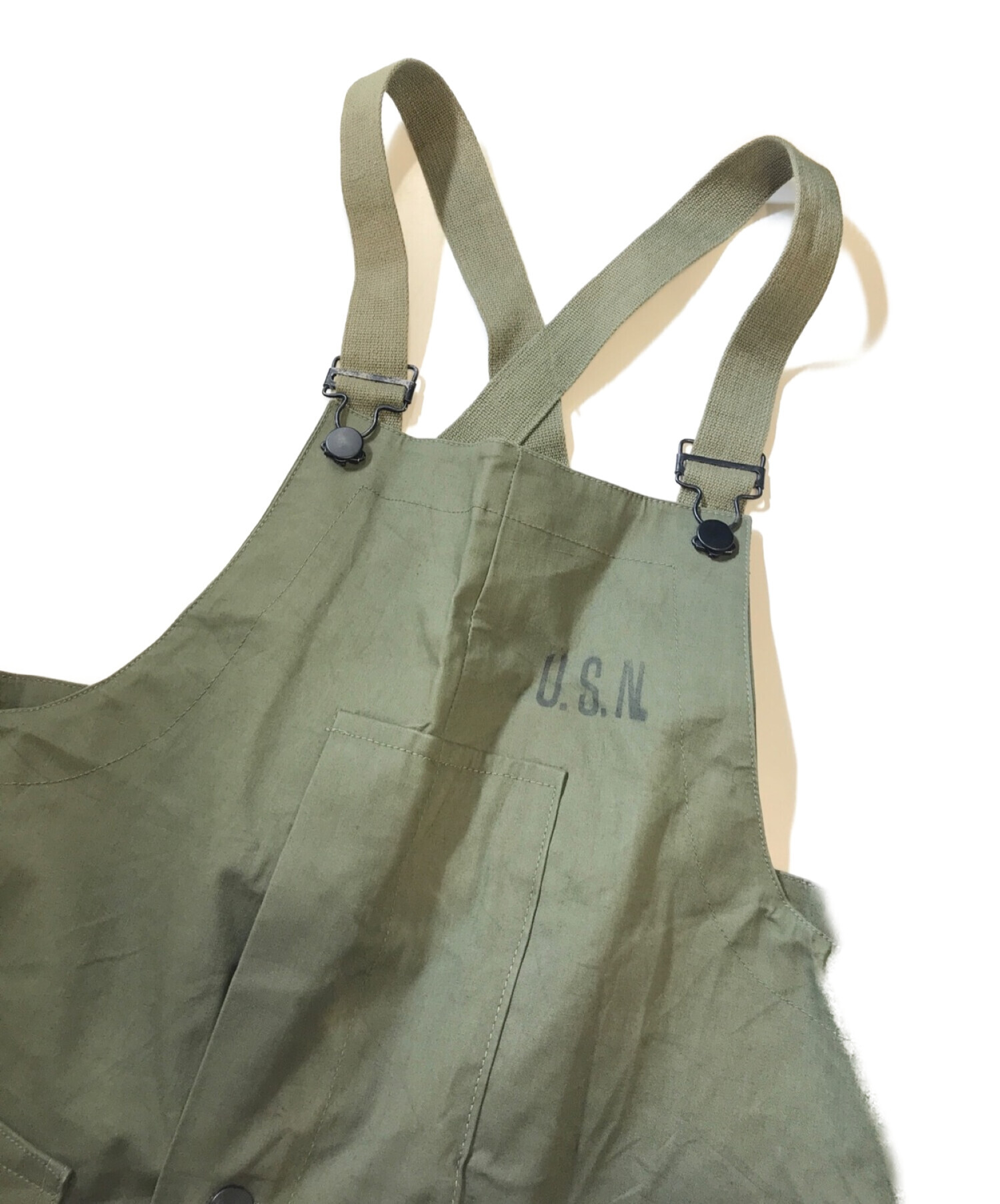 usn n-2 レインパンツ DEADSTOCK】U.S NAVY 40-50's N-2 Deck Pants