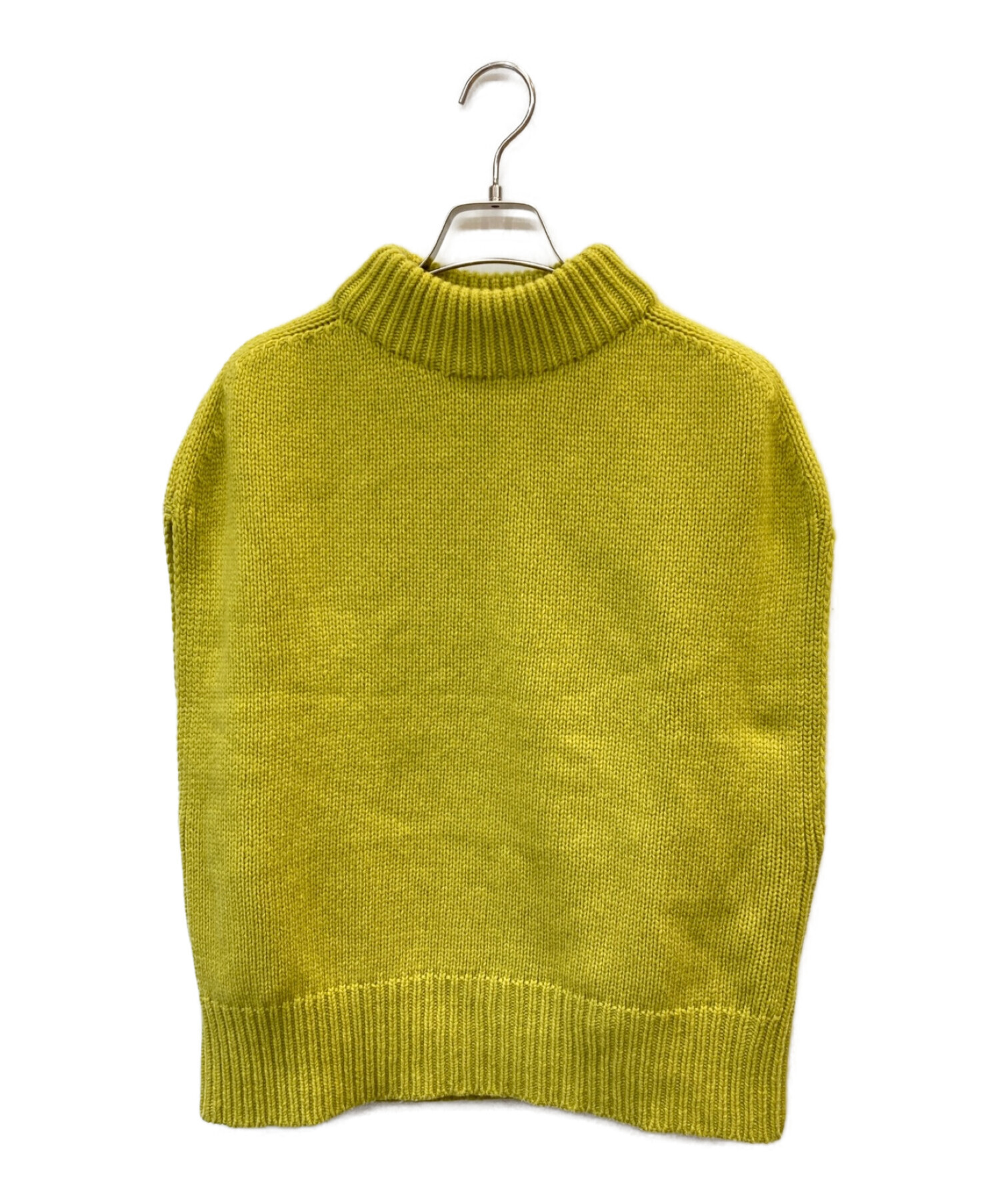 GALERIE VIE (ギャルリーヴィー) ニットベスト 黄緑 サイズ:S 新品　GALERIE VIE ニットベスト