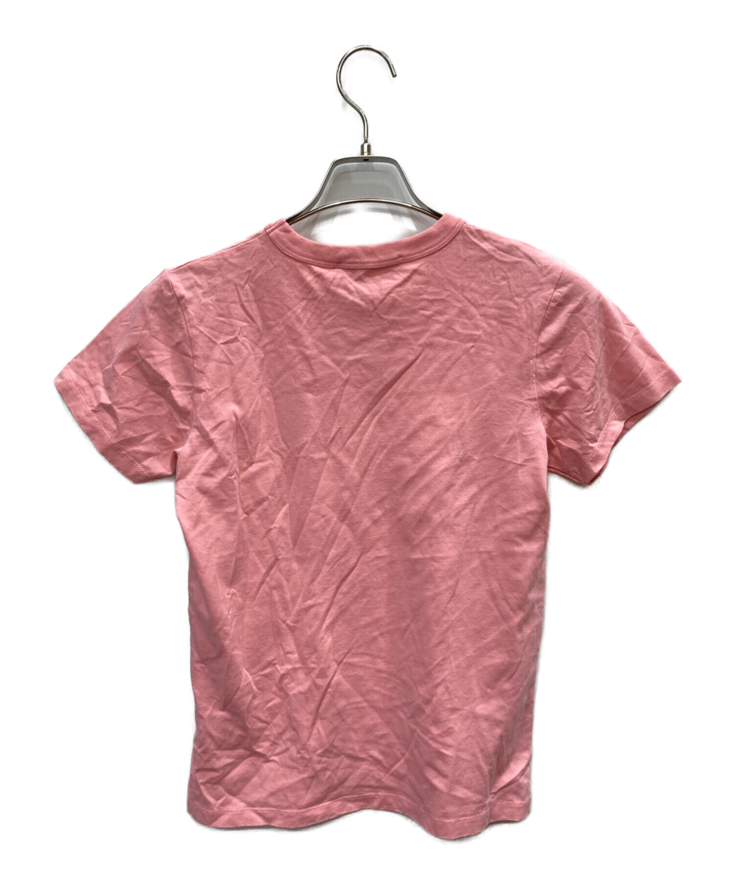 MAISON KITSUNÉ ピンクシャツ Sサイズ 日本サイズ L-XL 美品｜トップス