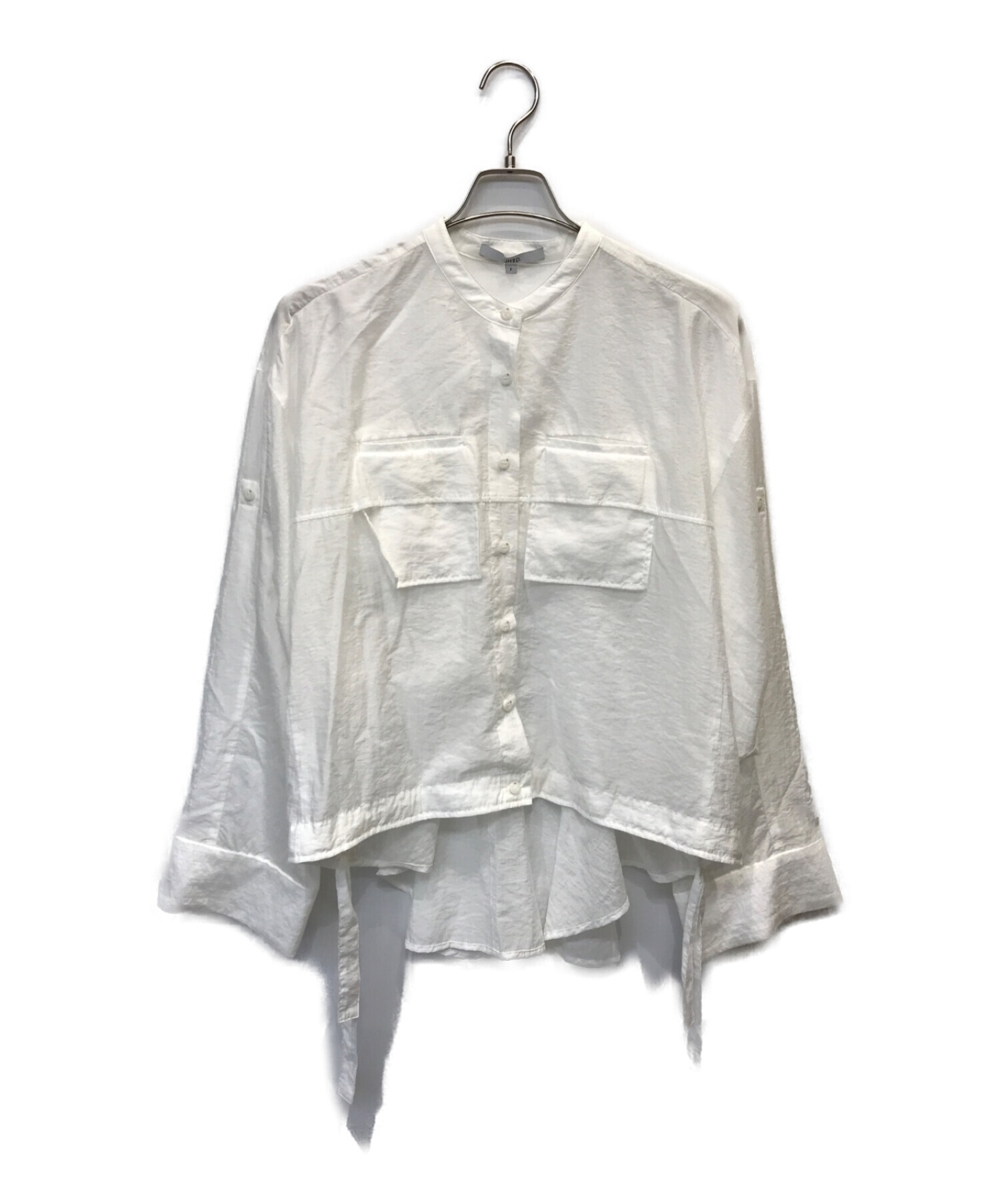 UN3D. アウトポケットドルマンシャツ