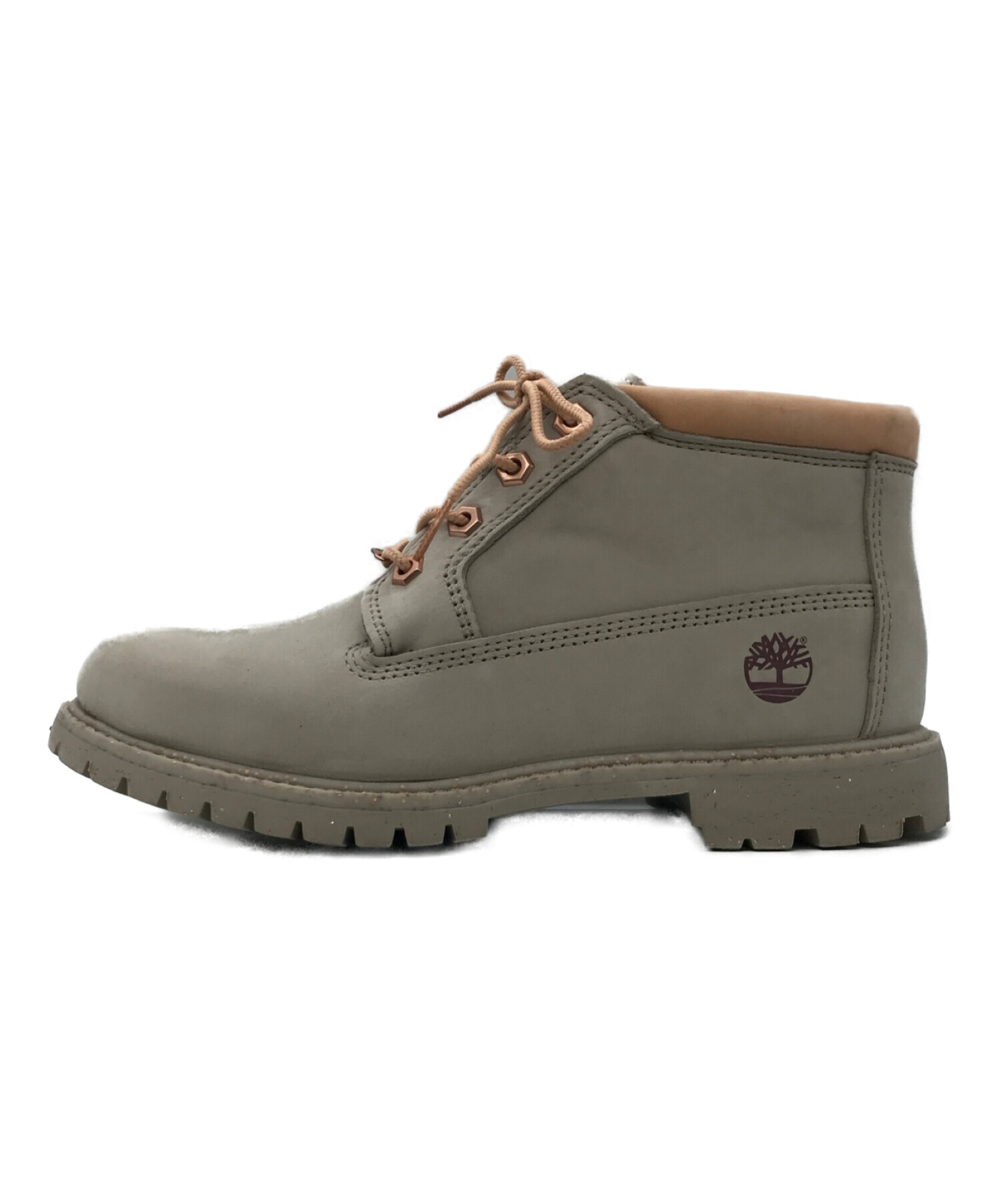 中古・古着通販】Timberland (ティンバーランド) ブーツ ライトグレー 
