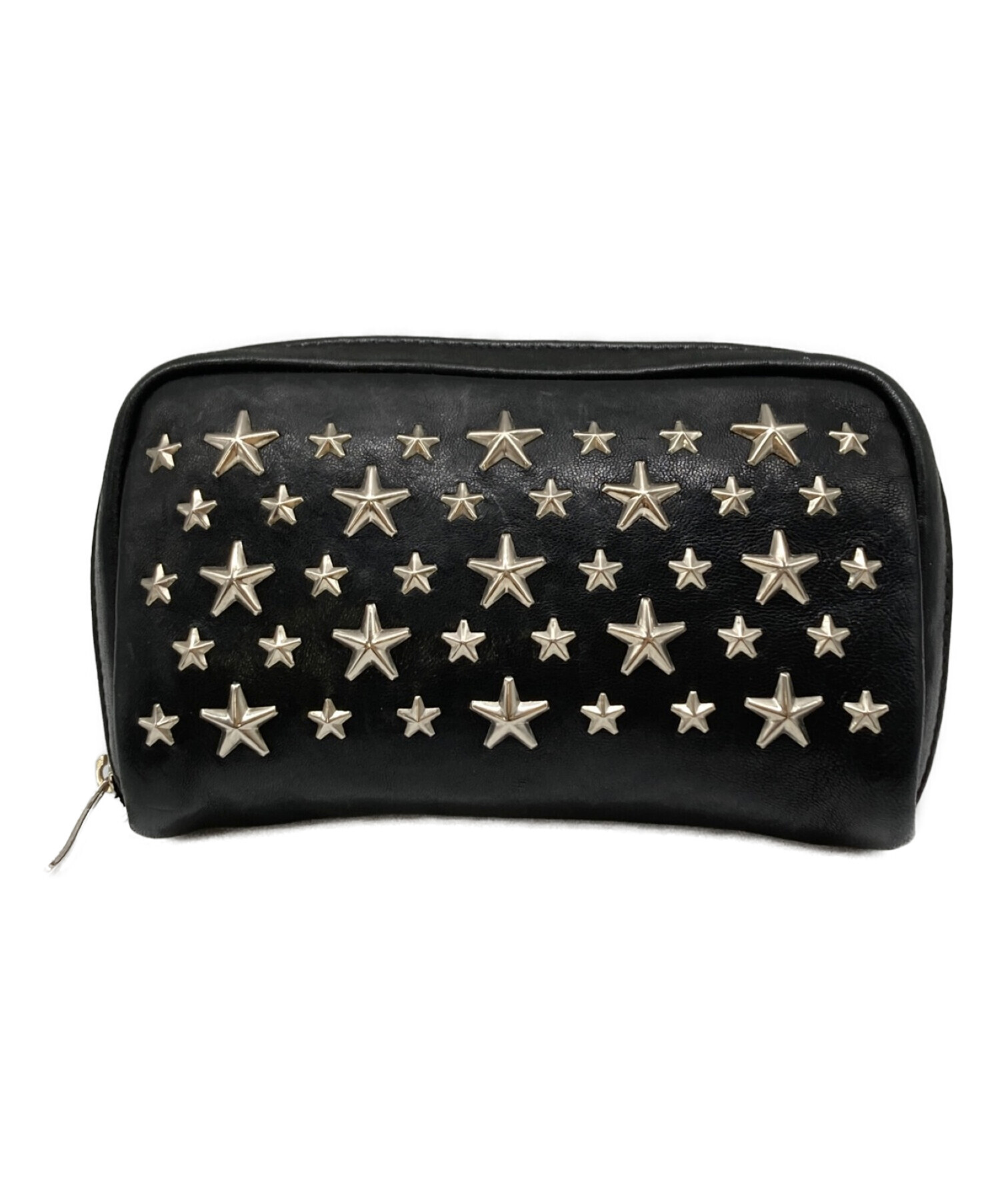 中古・古着通販】JIMMY CHOO (ジミーチュウ) スタースタッズ レザー 