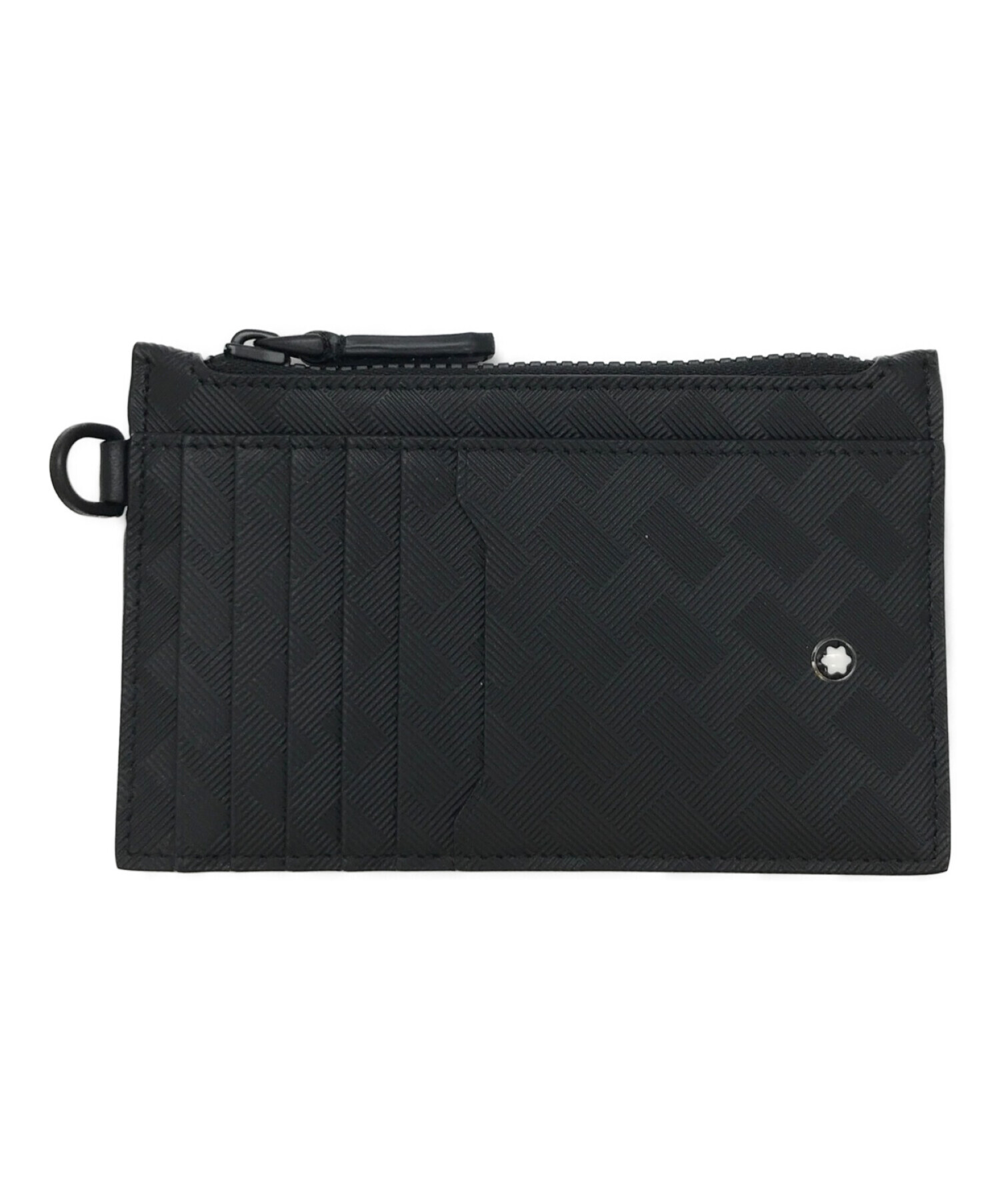 美品》MONTBLANC エクストリーム 3.0 カードホルダー レザー ぶつけれ 黒