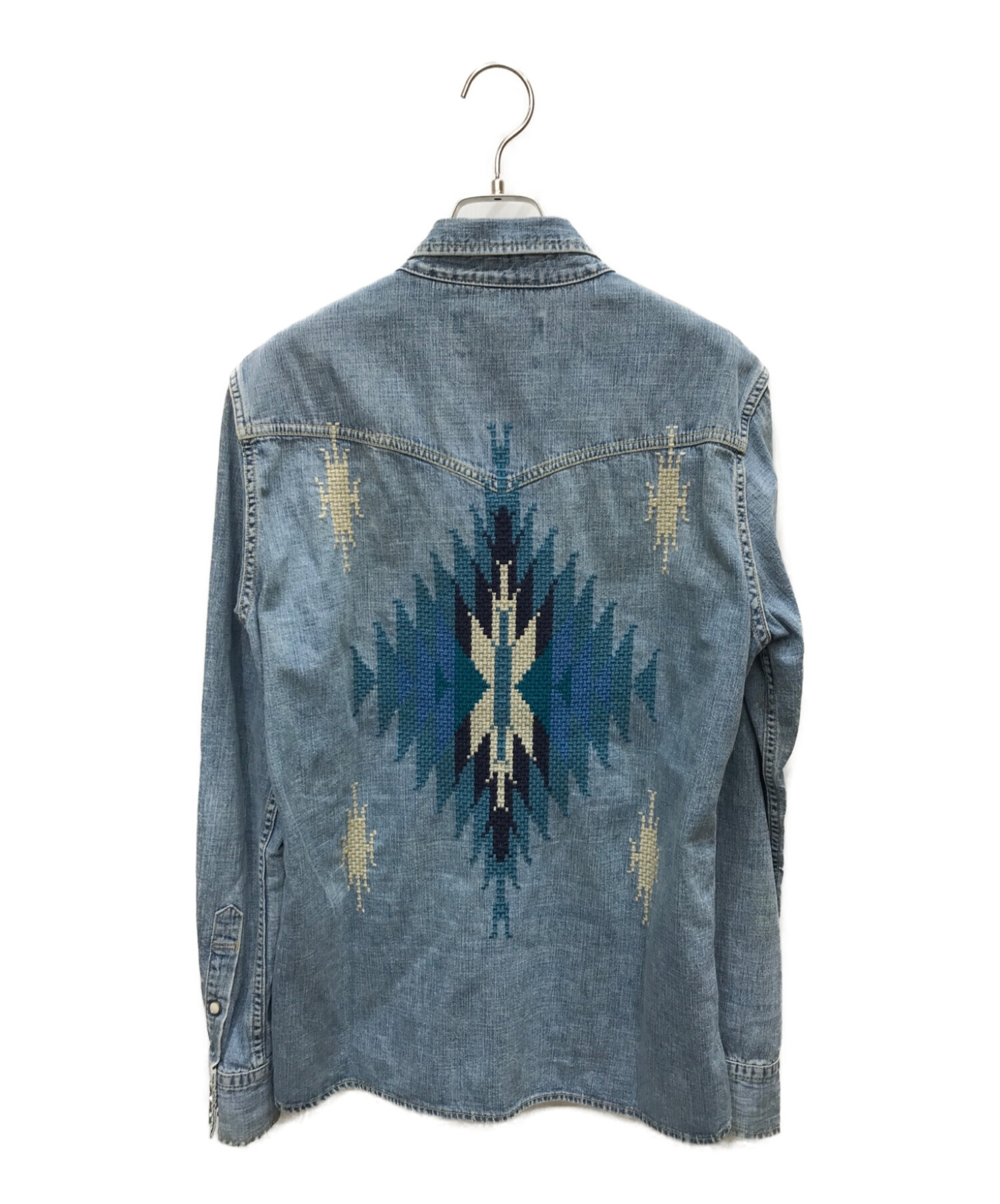 REMI RELIEF デニムウエスタンシャツ 刺繍 XLサイズ 楽天市場】REMI RELIEF（レミレリーフ） 8.5oz デニムウエスタンシャツ