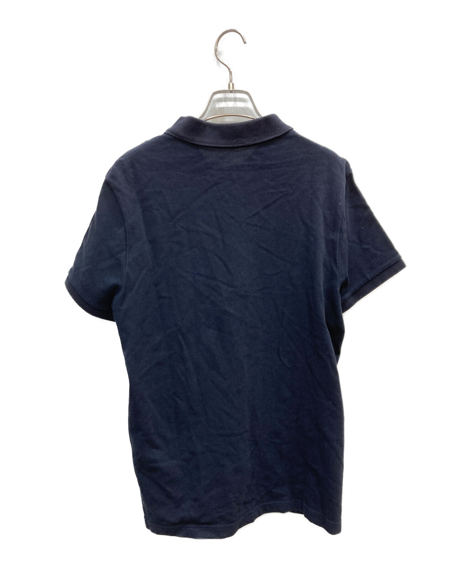 中古・古着通販】MONCLER (モンクレール) ポロシャツ ブラック サイズ 