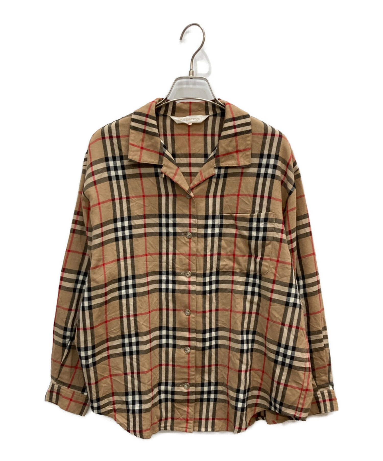 BURBERRY】オープンカラーシャツ ノバチェック