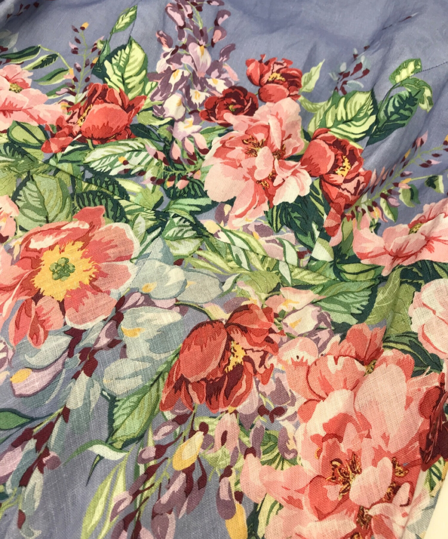 ZIMMERMANN ジマーマン 花柄リネンワンピース