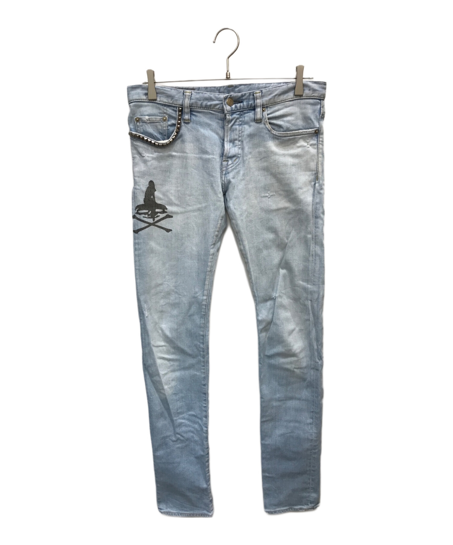 HYSTERIC GLAMOUR ヒステリックグラマー スタッズデニム W30