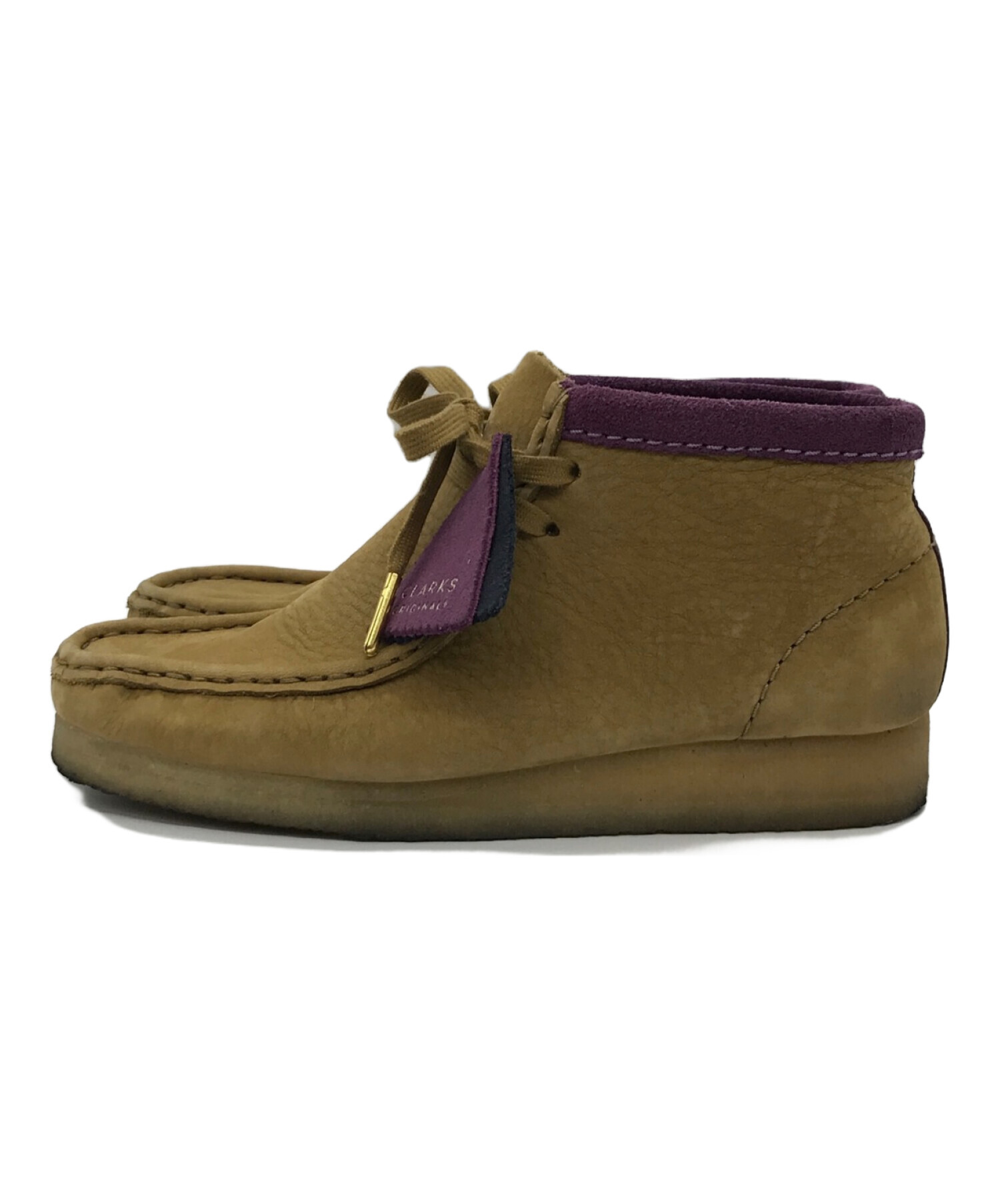 Clarks ワラビー ブラック 23cm 中古・古着通販】CLARKS (クラークス 