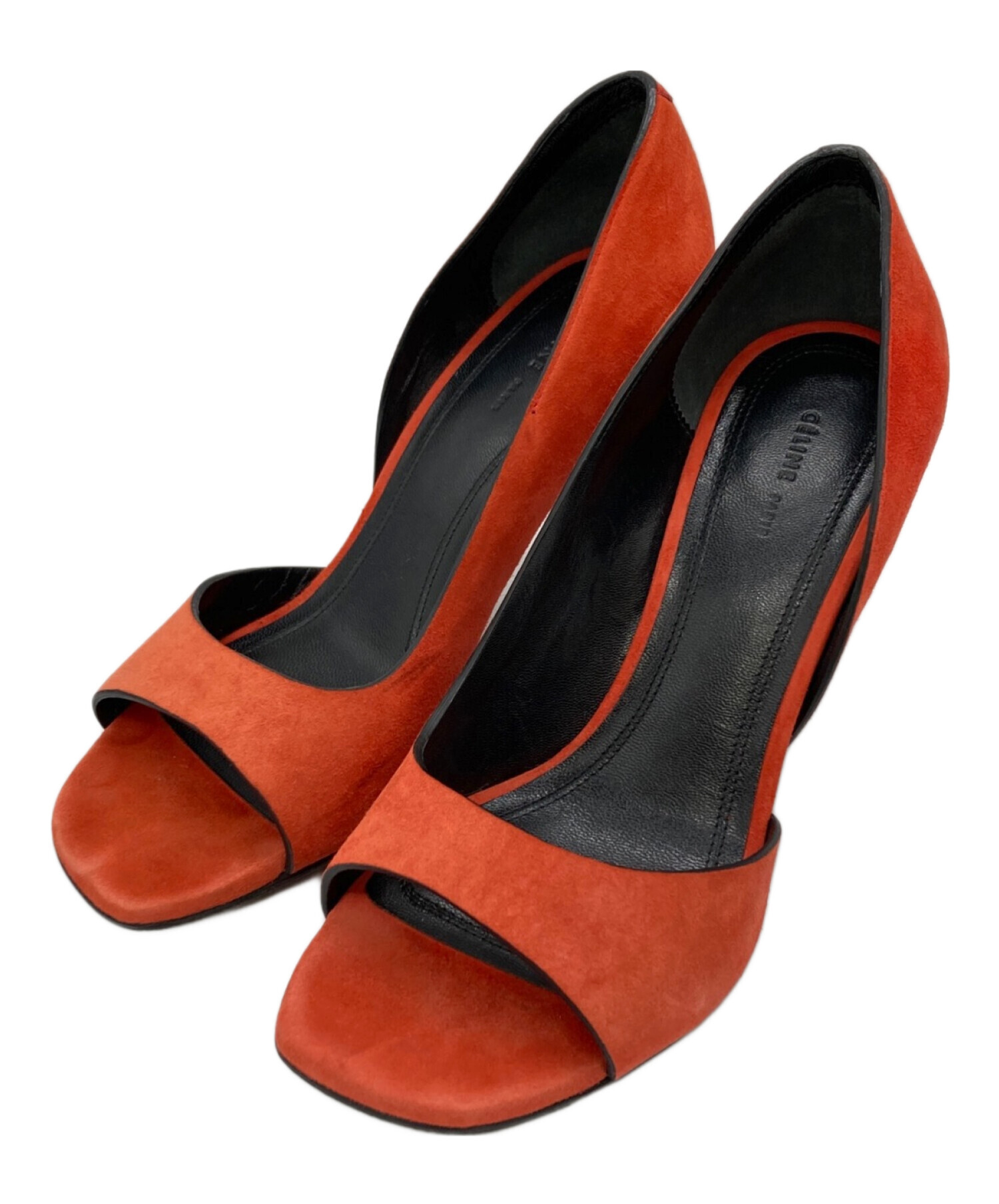 中古・古着通販】CELINE (セリーヌ) スエードオープントゥハイヒール 