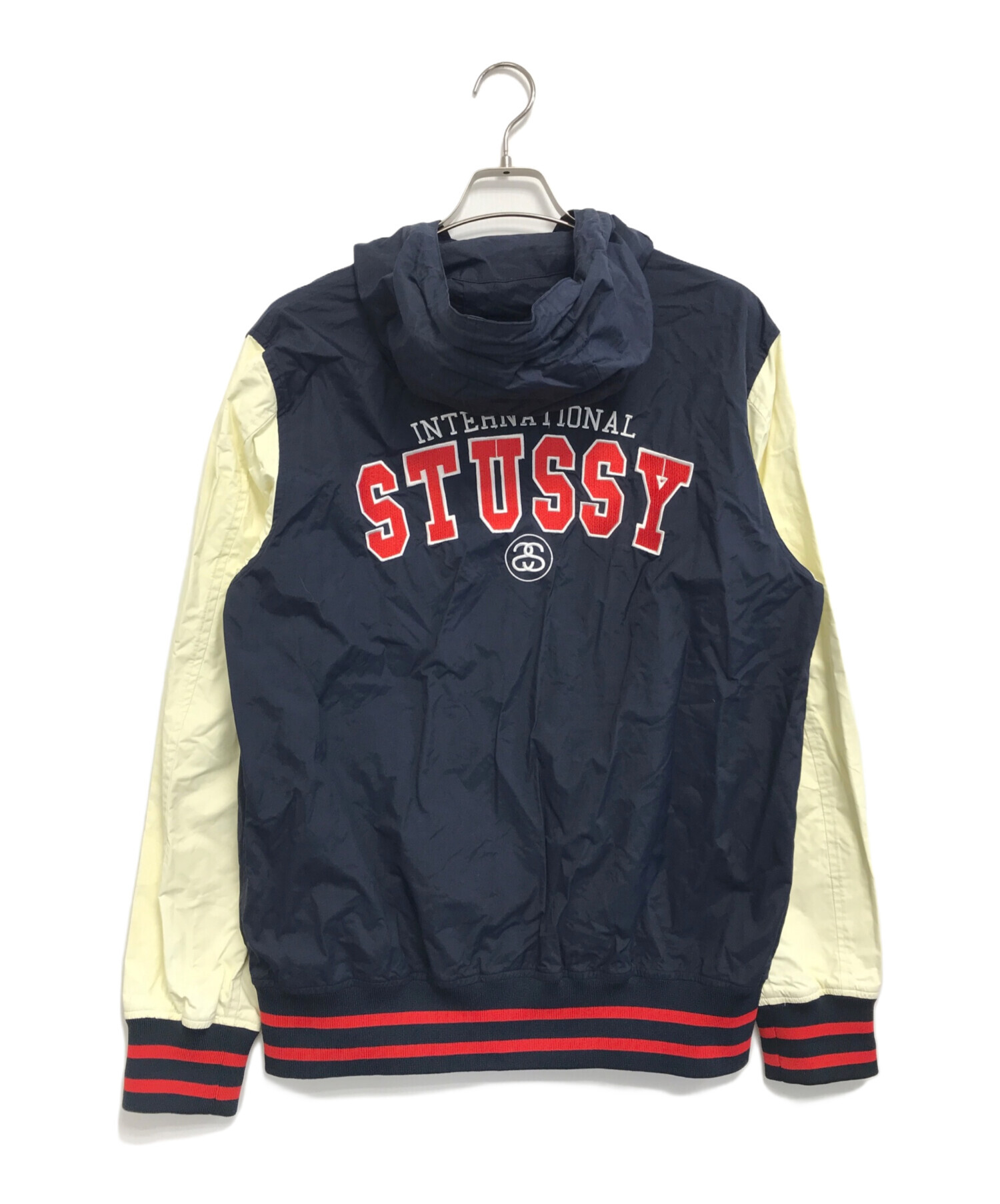 中古・古着通販】stussy (ステューシー) ナイロンジャケット ネイビー 