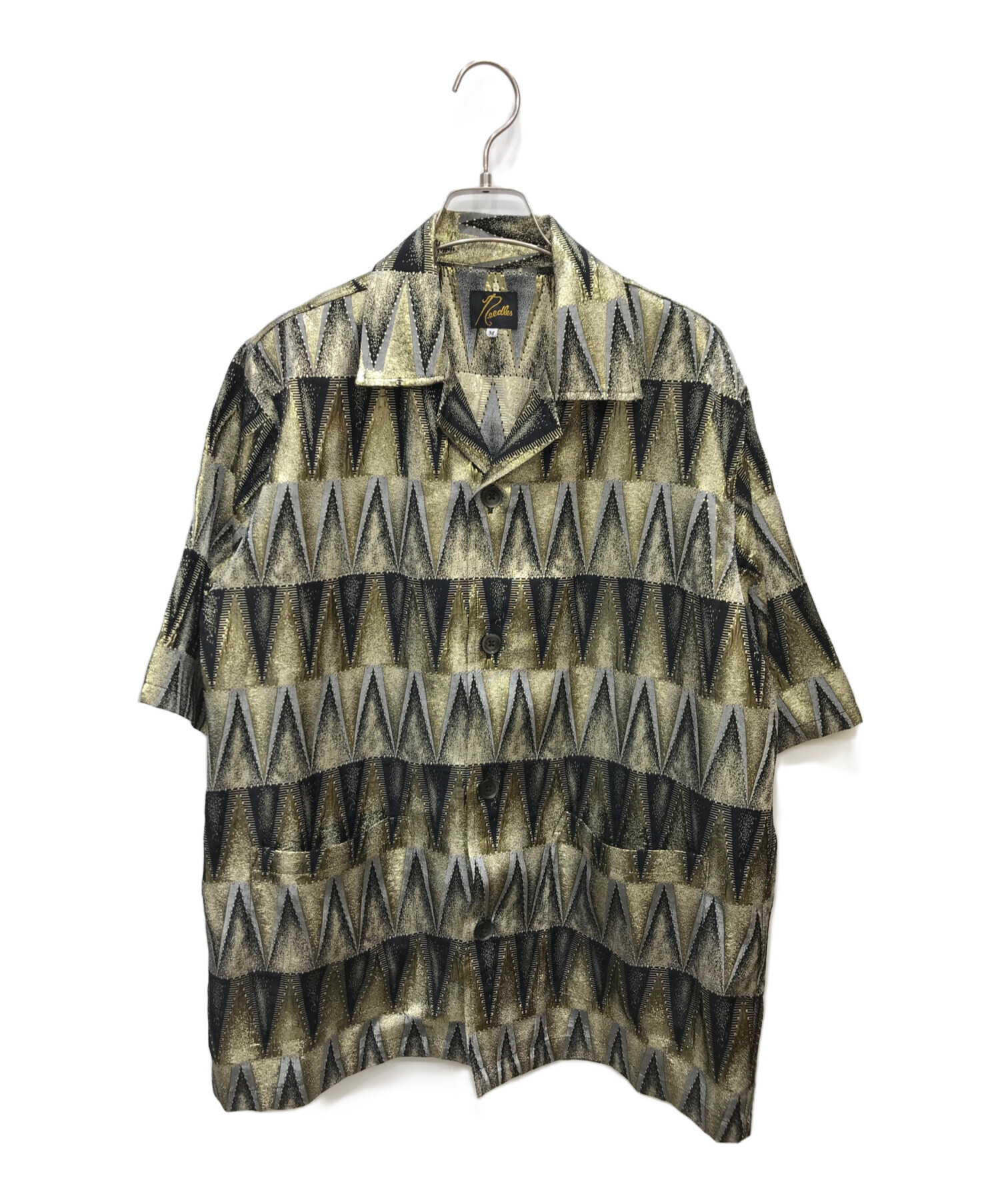 完売品 Needles ニードルズ CABANA SHIRT M そそっかしい オフホワイト
