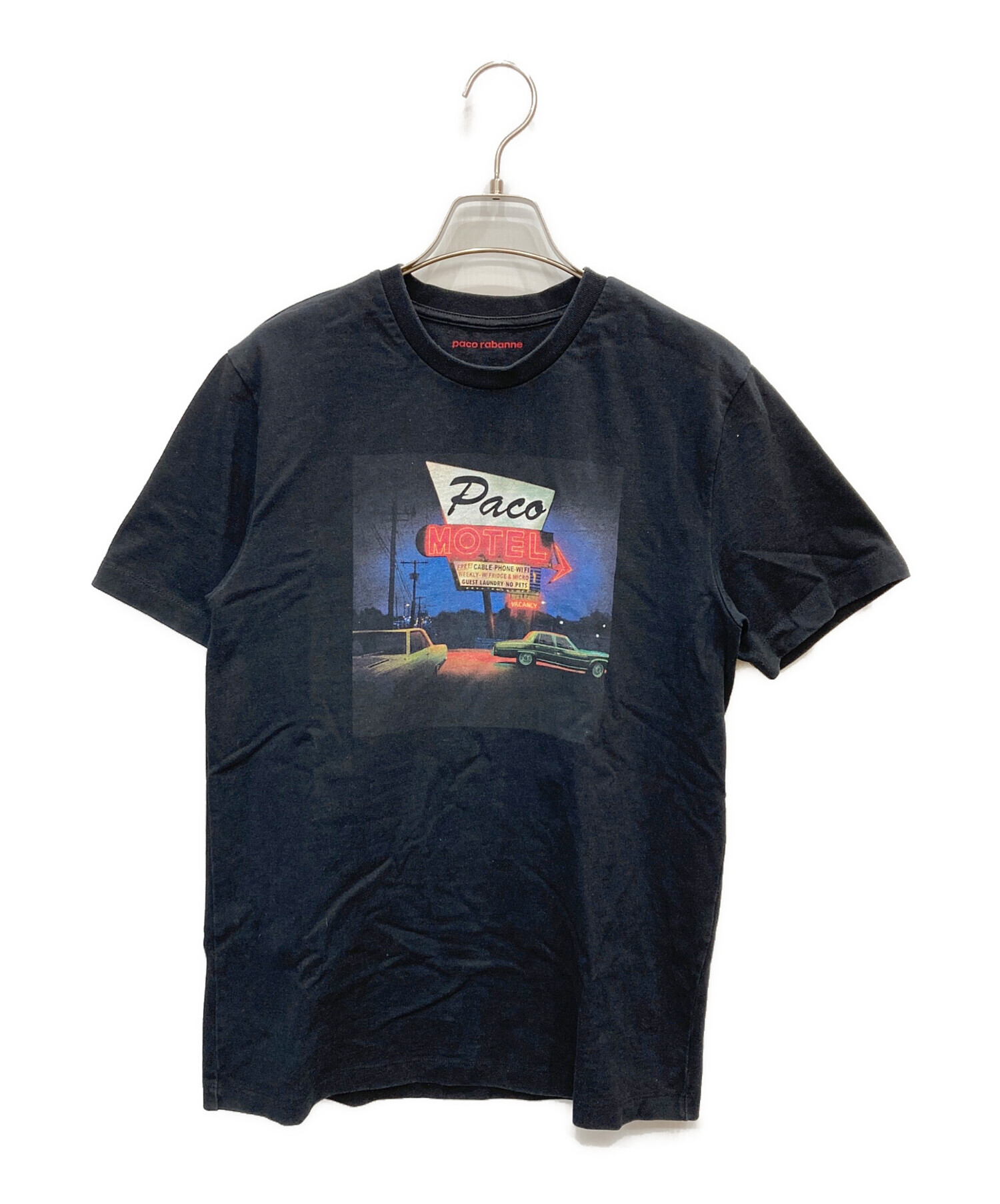 中古・古着通販】PACO RABANNE (パコラバンヌ) プリントTシャツ 