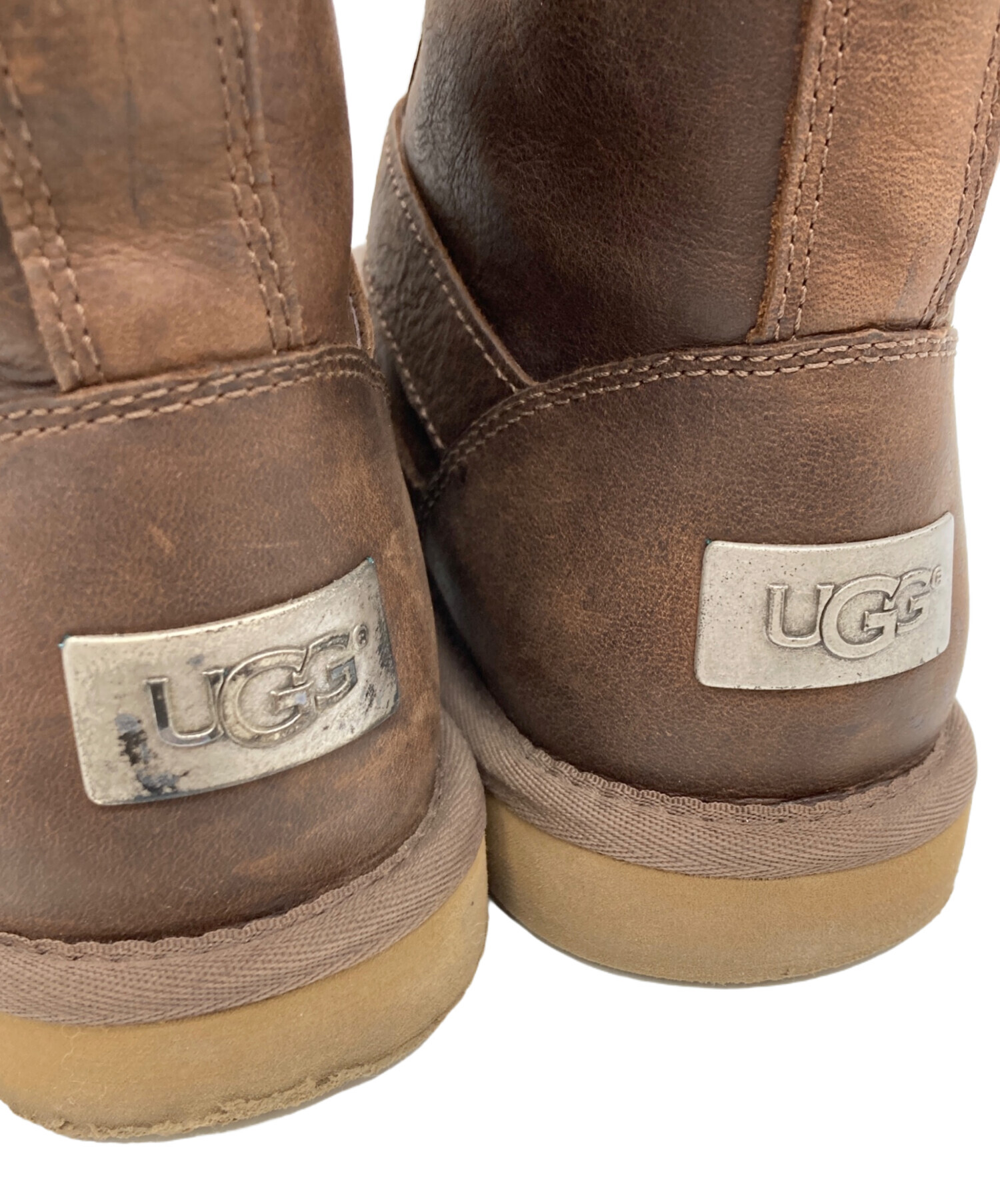 値下げ】UGG エンジニアブーツ ブラウン スエード｜靴