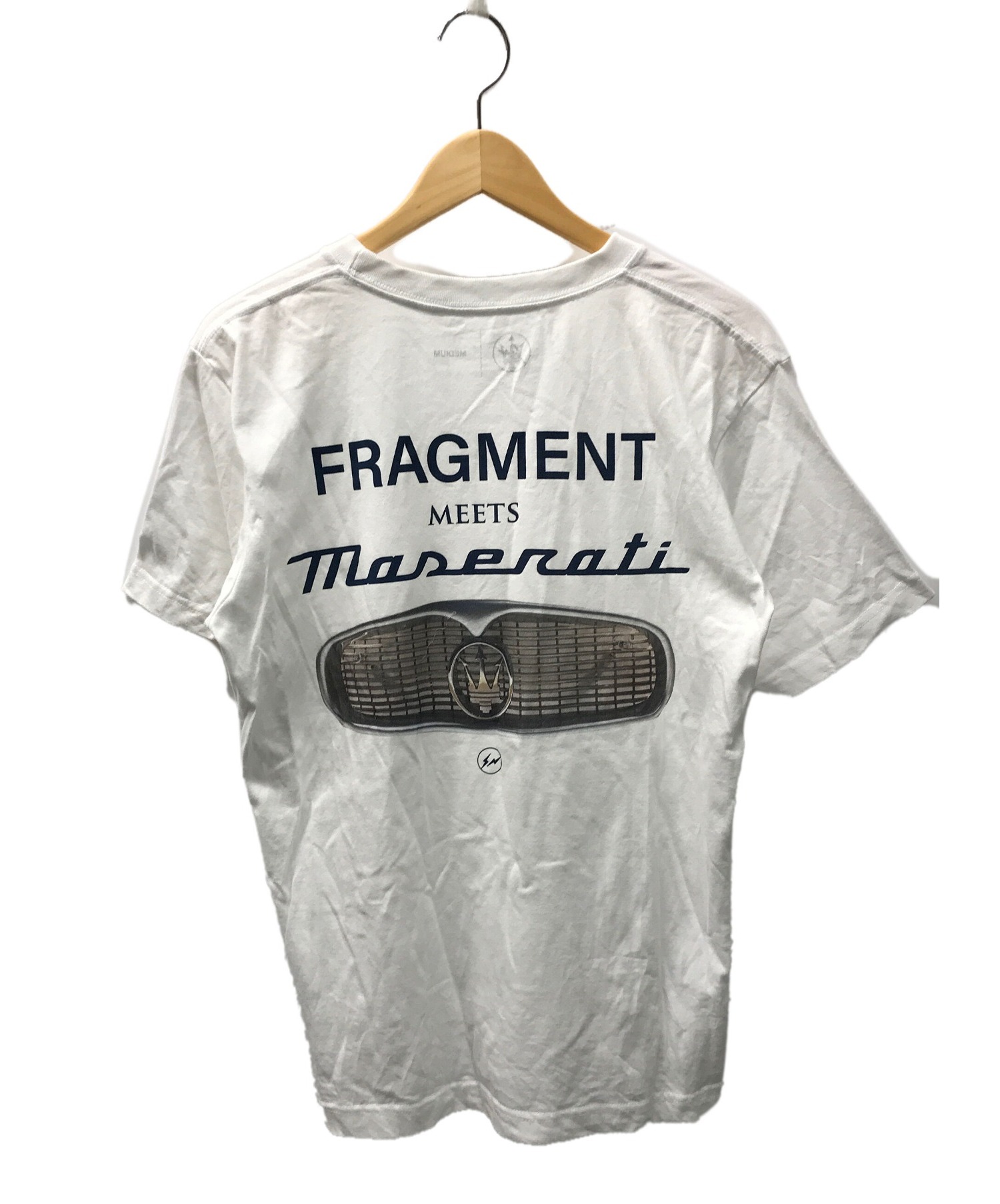 Maserati meets Fragment Tシャツ  ホワイト L 新品